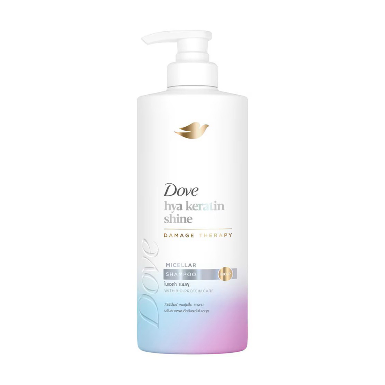 Dove Hya Keratin Shine Damage Therapy Micellar Shampoo 380ml