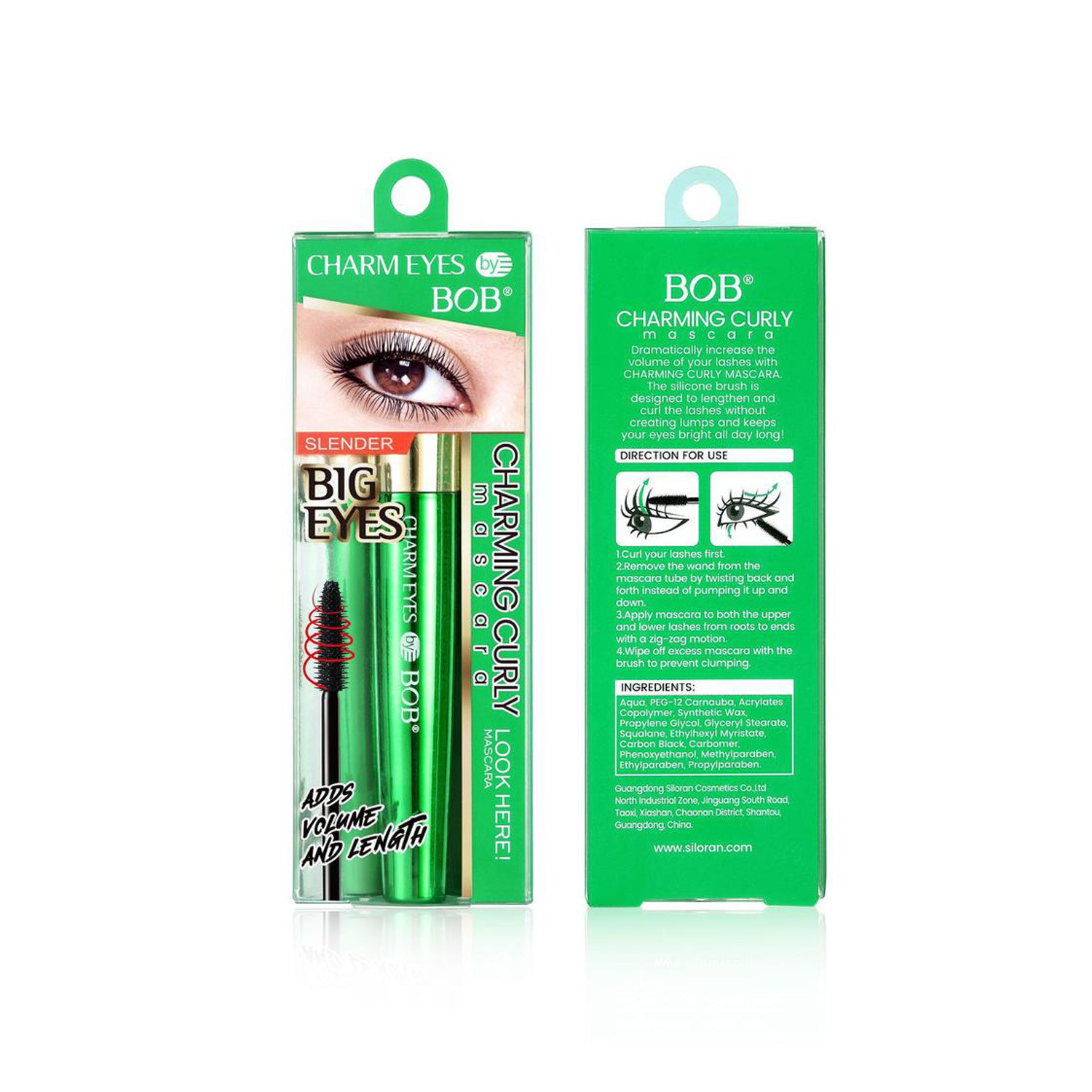 BOB Charming Curly Big Eys Mascara 6.5g