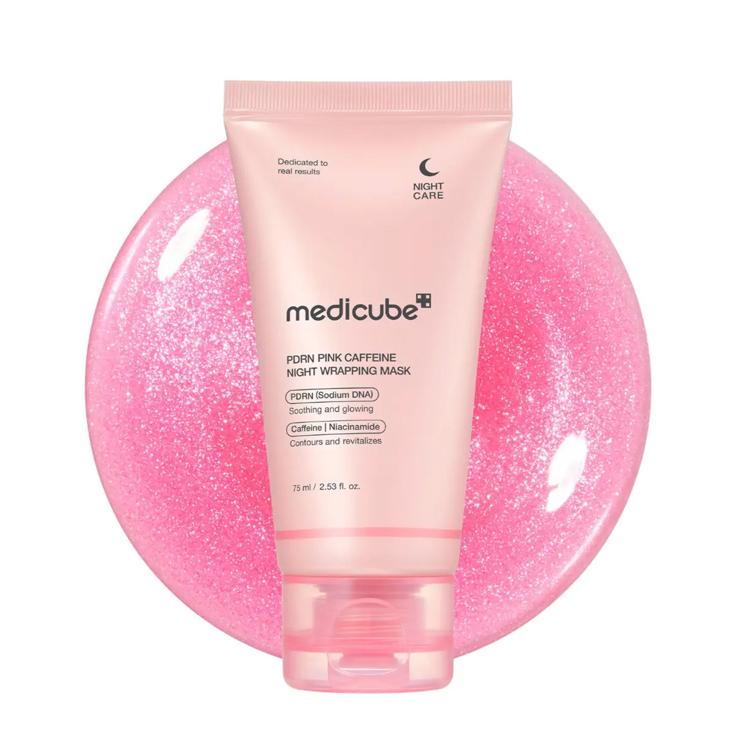 Medicube PDRN Pink Caffeine Night Wrapping Mask 75ml