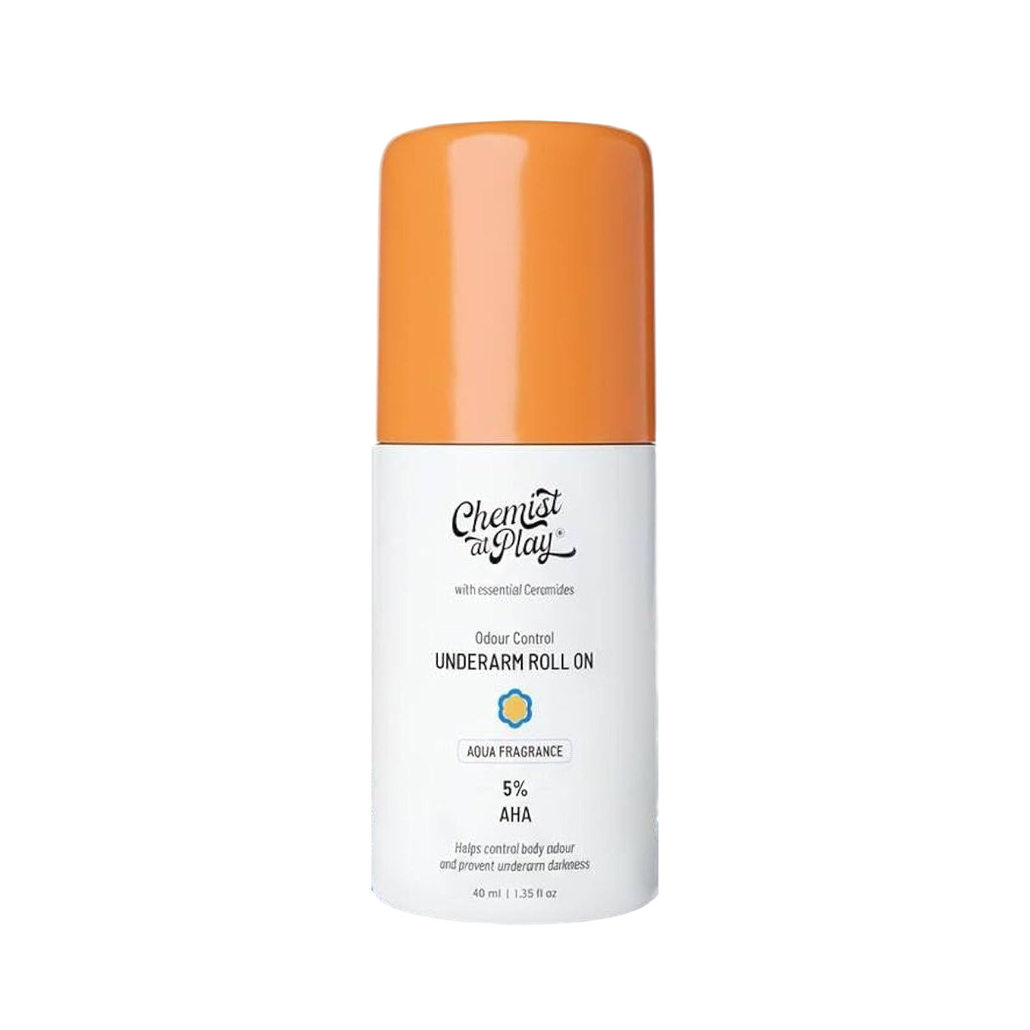Innovist Chemist at Play 5% AHA Woody Musk Fragrance Underarm Roll On 40ml