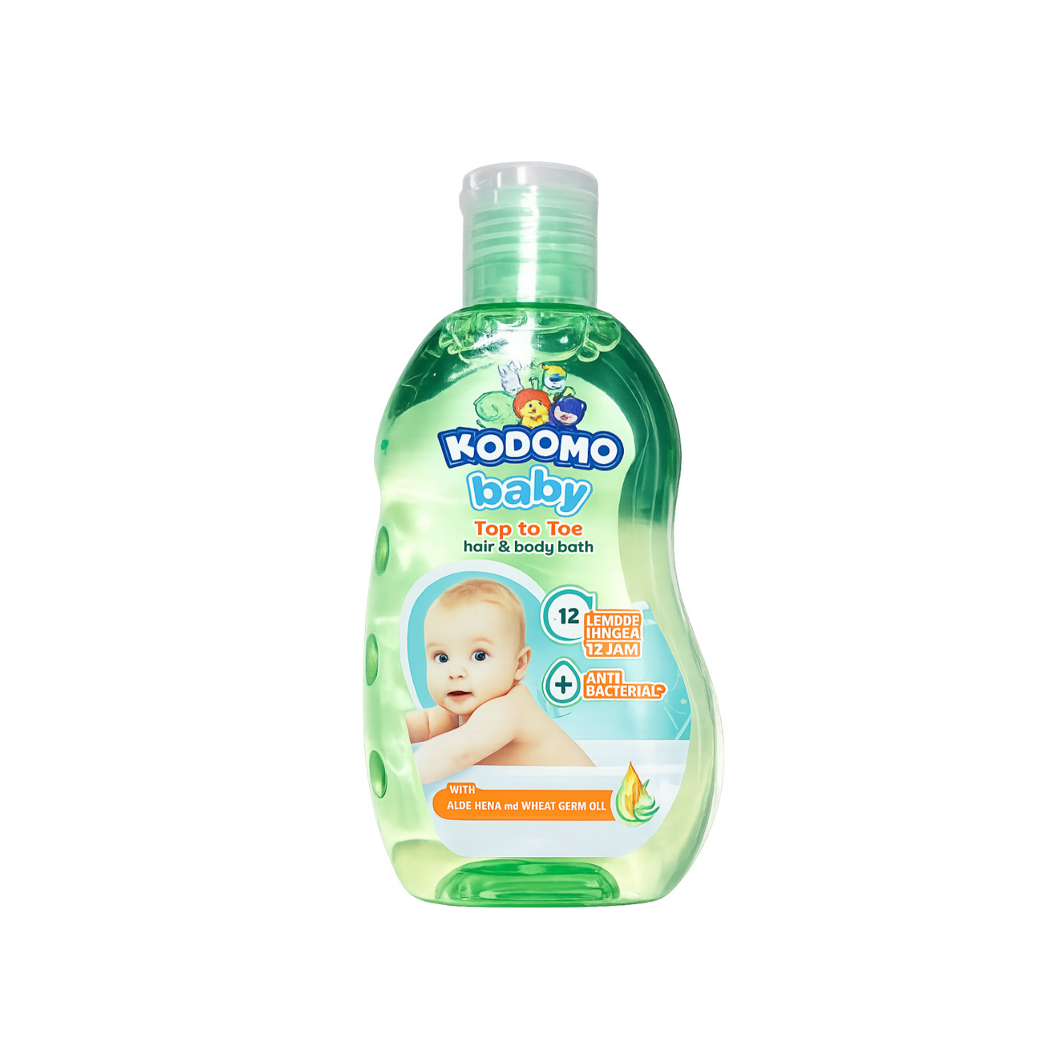 Kodomo Baby Top To Toe Hair & Body Bath 200ml