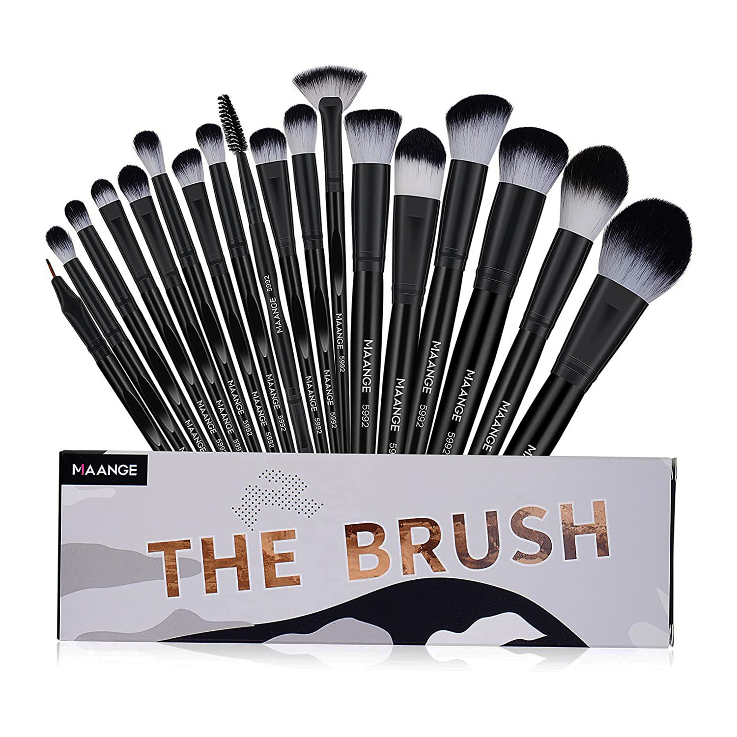 Maange The Brush 18pcs Makeup Brush Set