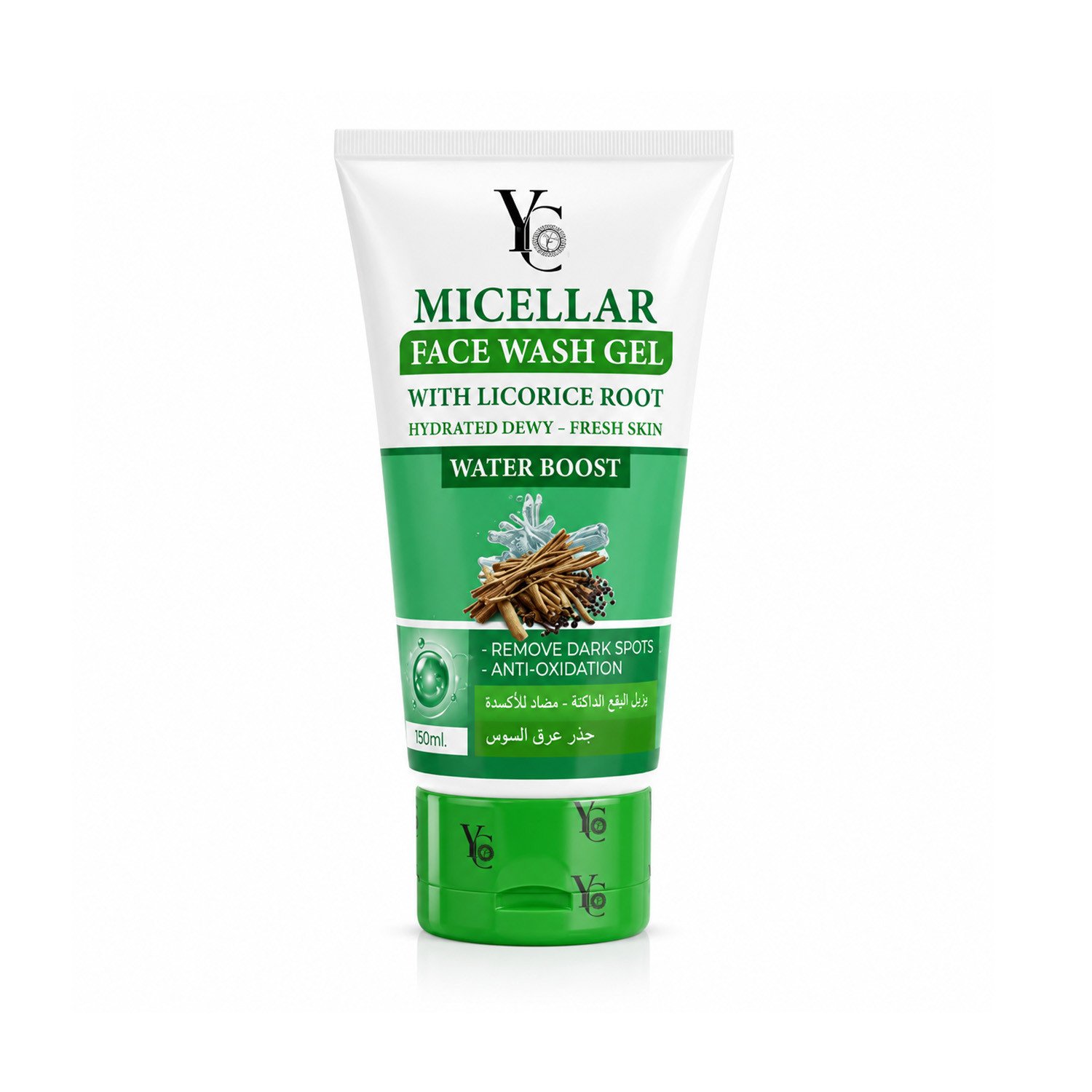 YC Micellar with Licorice Root Water Boost Face Wash Gel 150ml