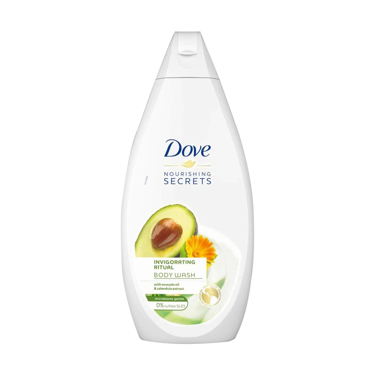 Dove Invigorating Ritual With Avocado Oil & Calendula Extract Body Wash 500ml