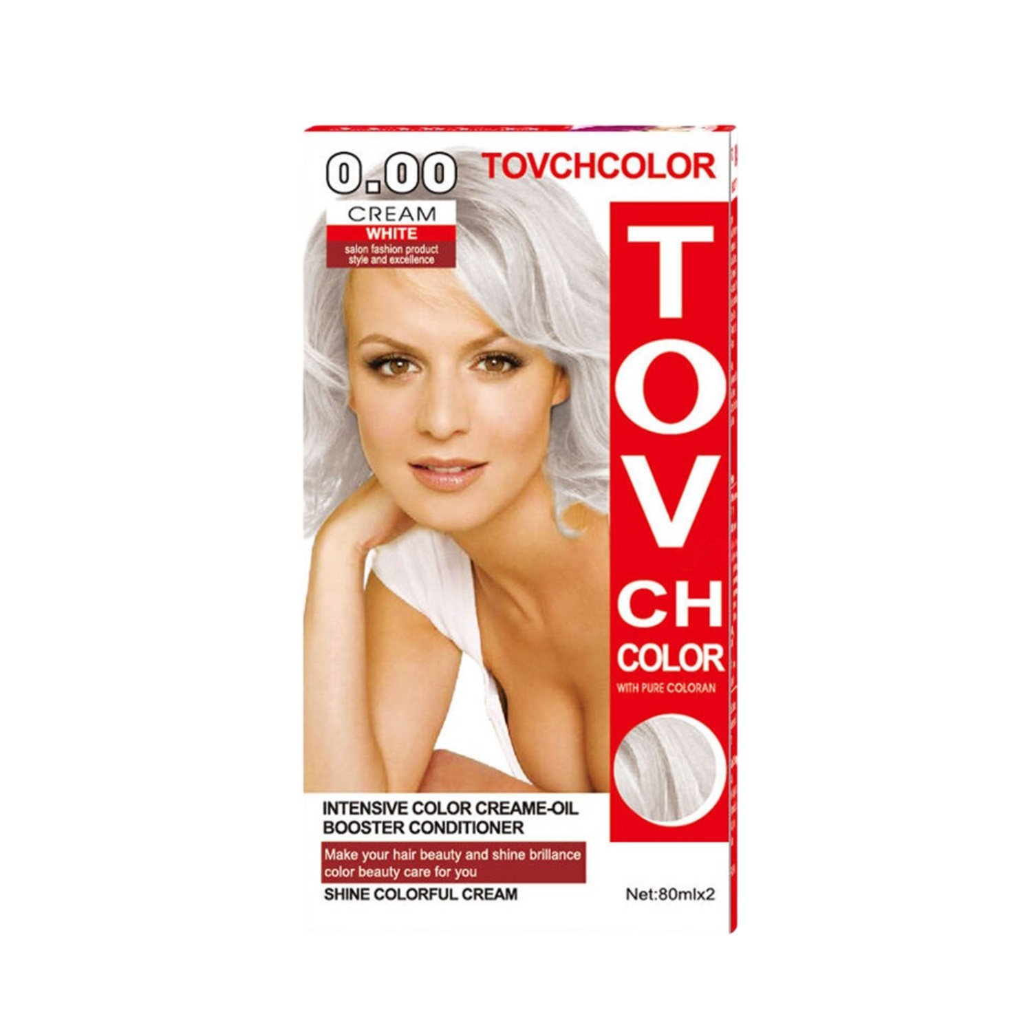 Tovch Hair color - 0.00 White