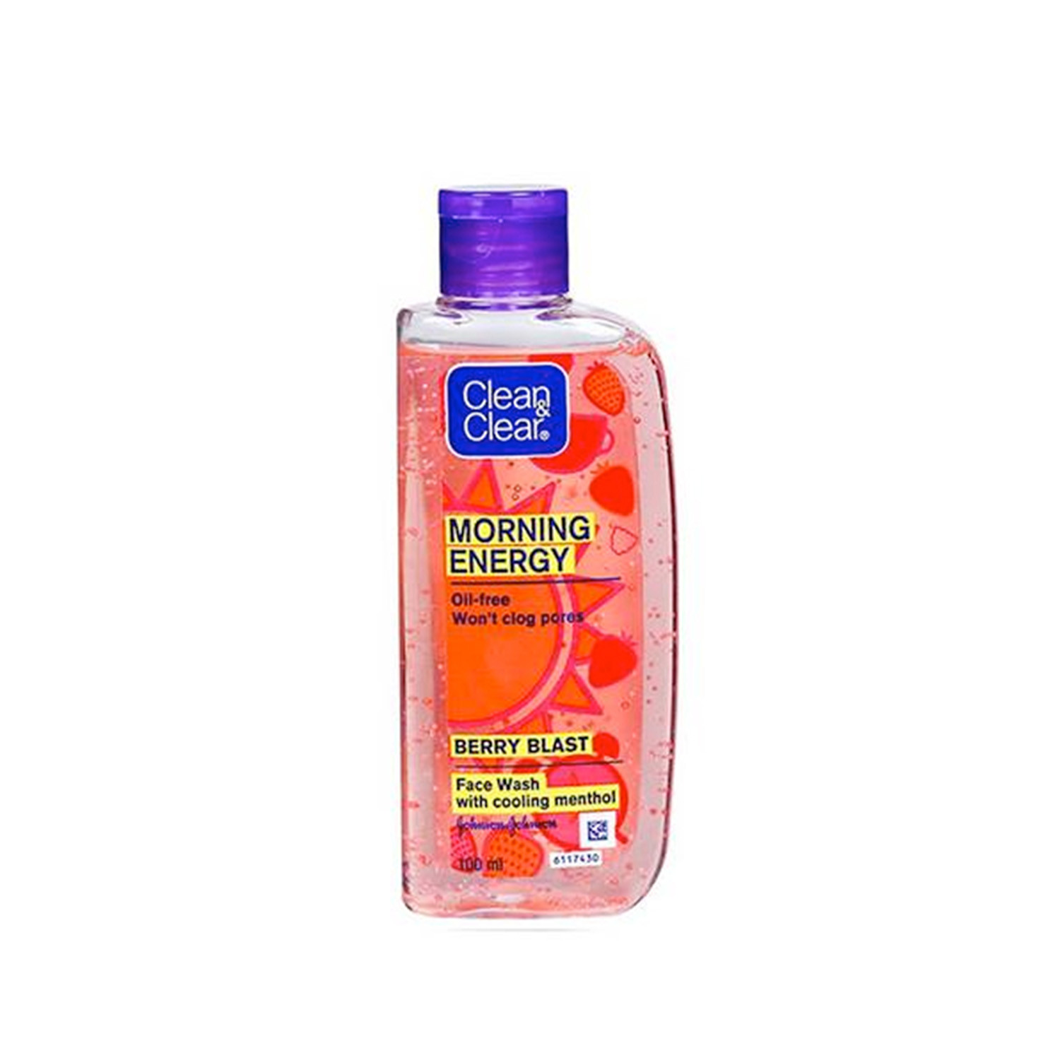 Clean & Clear Morning Energy Berry Blast Face Wash 100ml
