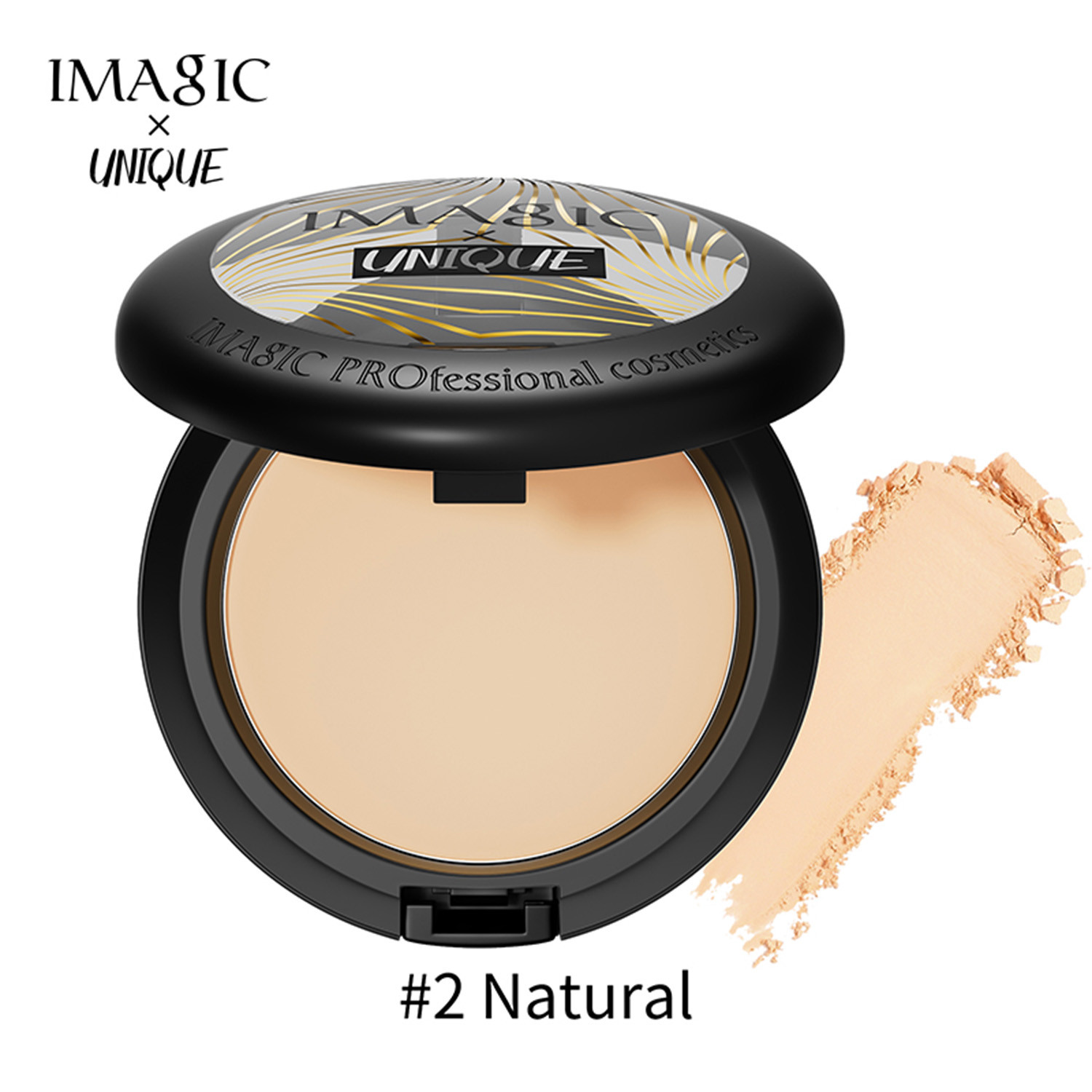Imagic x Unique Studio Fix Powder Plus Foundation - 02 Natural