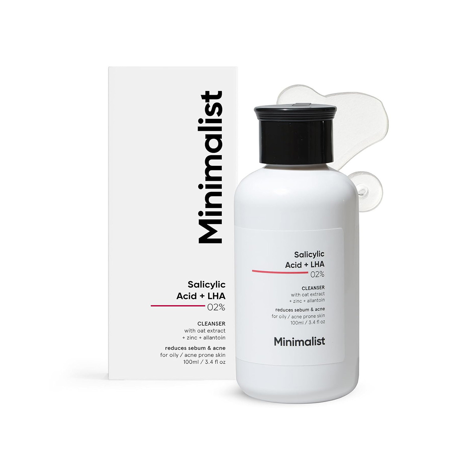 Minimalist Salicylic Acid + LHA 02% Cleanser 100ml