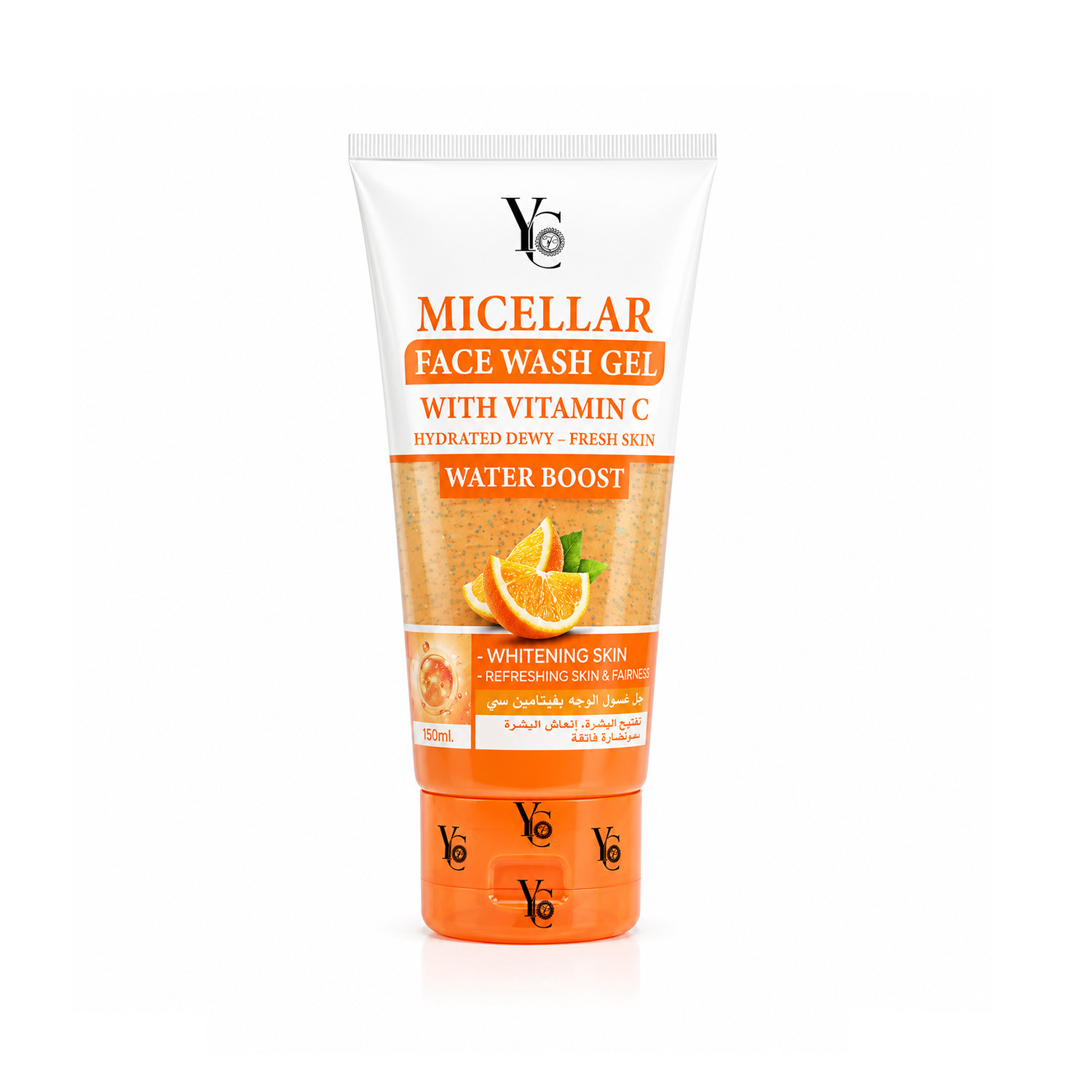 YC Micellar with Vitamin C Water Boost  Face Wash Gel 150ml