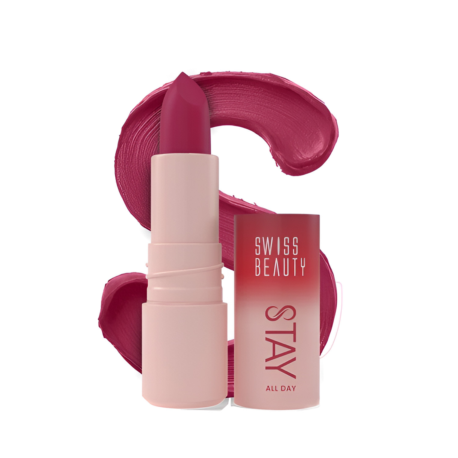 Swiss Beauty Stay All Day Lipstck - 06 Flirty