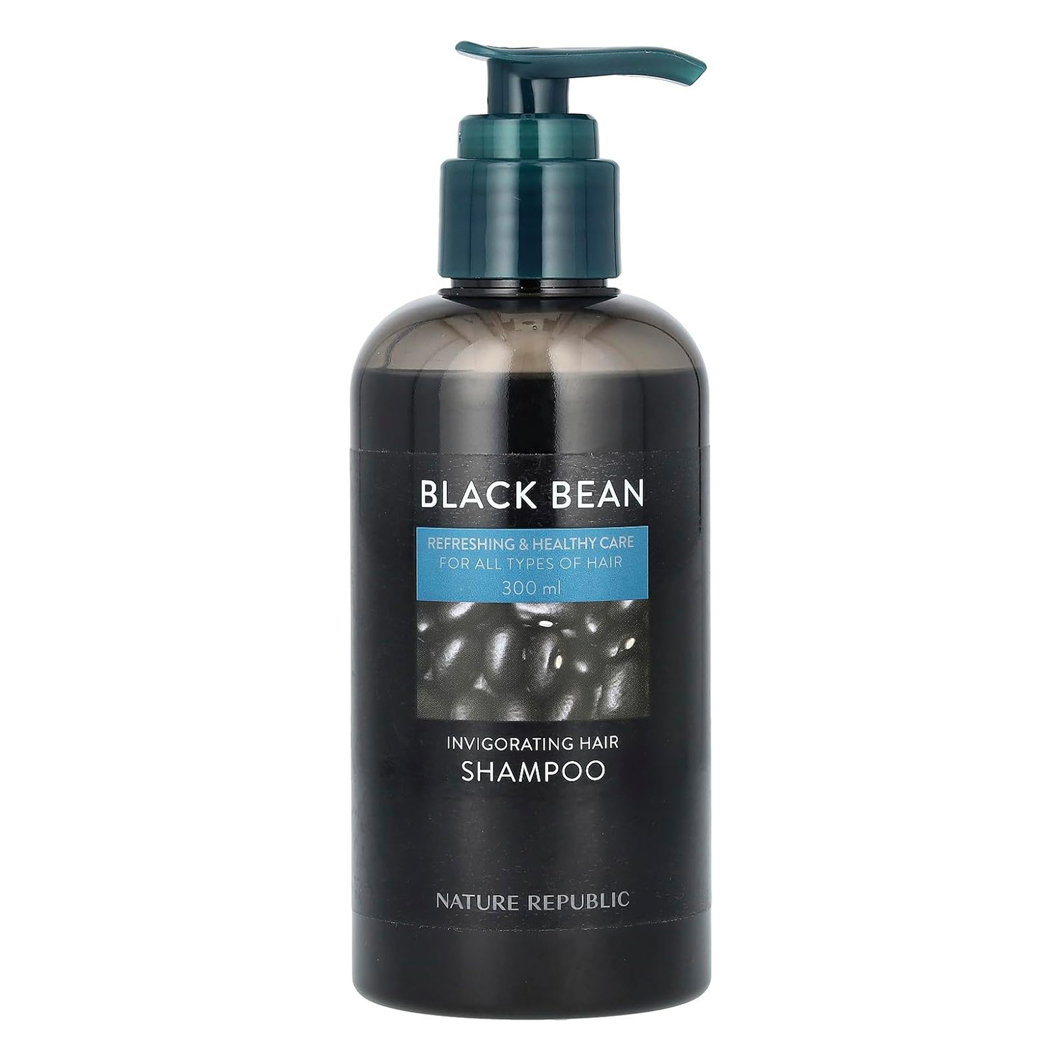 Nature Republic Black Bean Invigorating Hair Shampoo 300ml