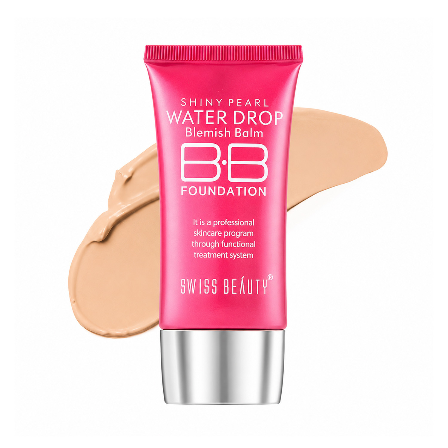 Swiss Beauty Shiny Pearl BB Foundation SPF 15 40ml - 03 Butternut Latte