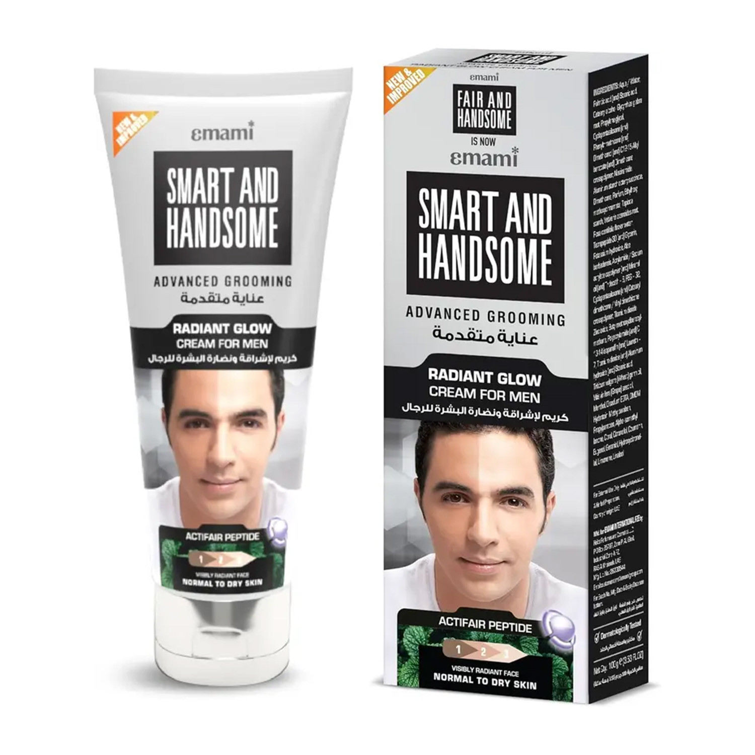 Emami Smart & Handsome Radiant Glow Cream For Men 100g