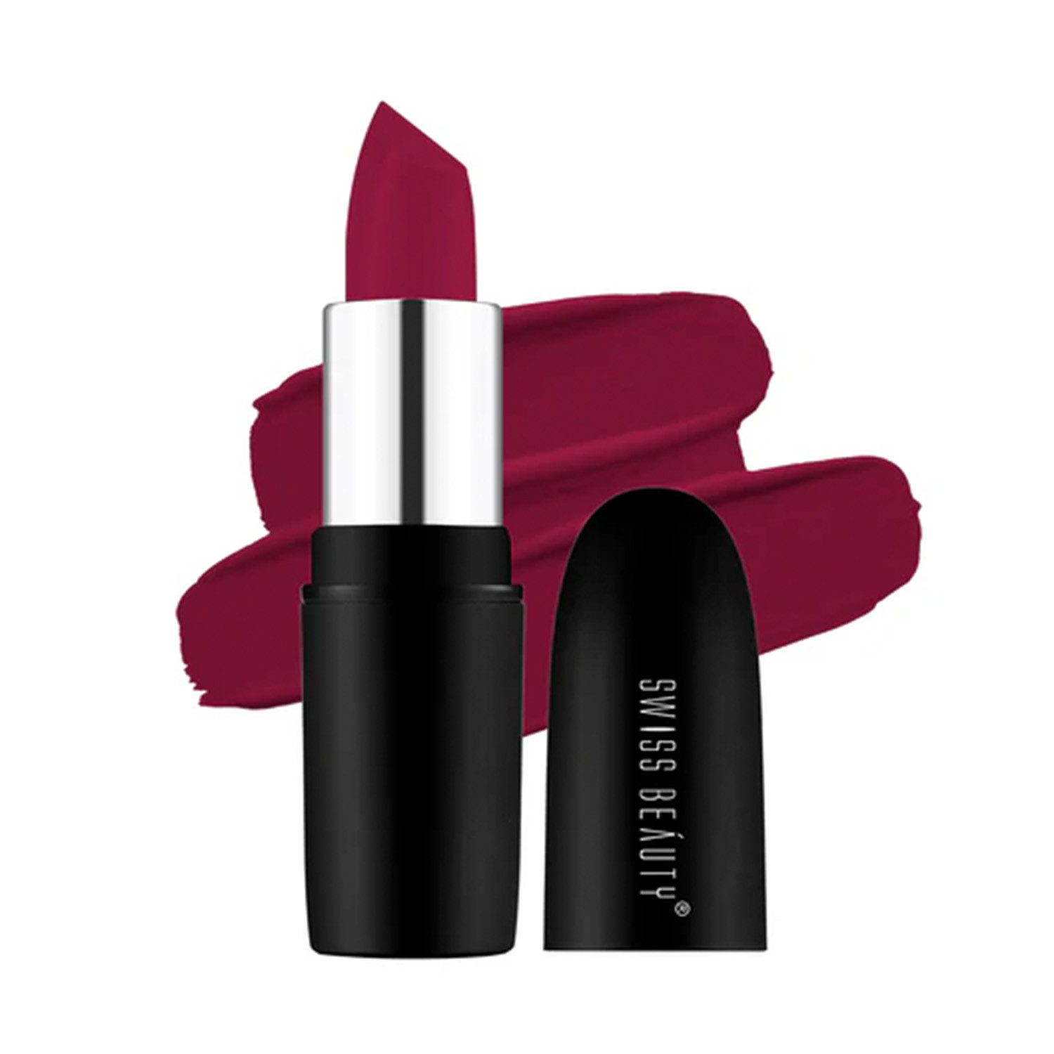 Swiss Beauty Pure Matte Lipstick - 215 Natural Coco