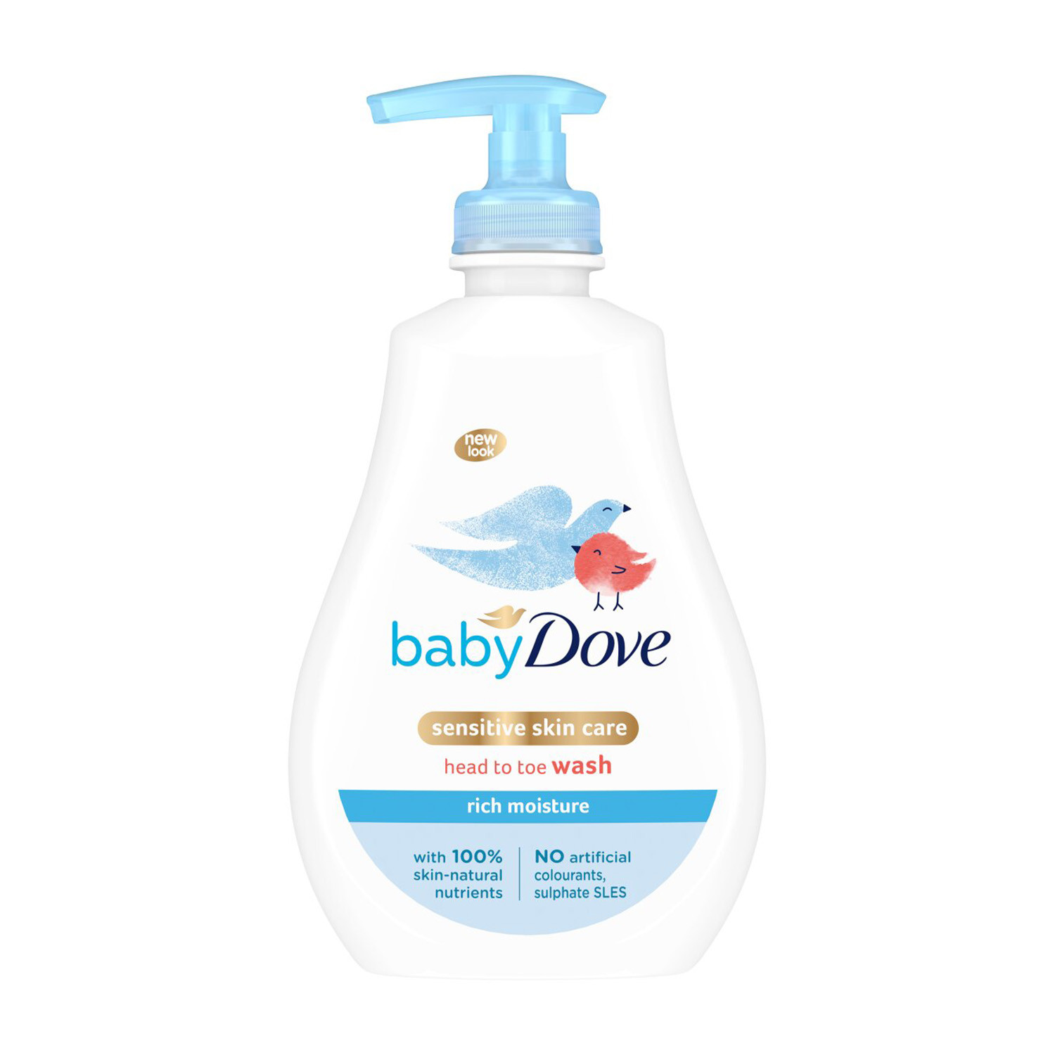 Dove Baby Rich Moisture Head to Toe Wash 400ml