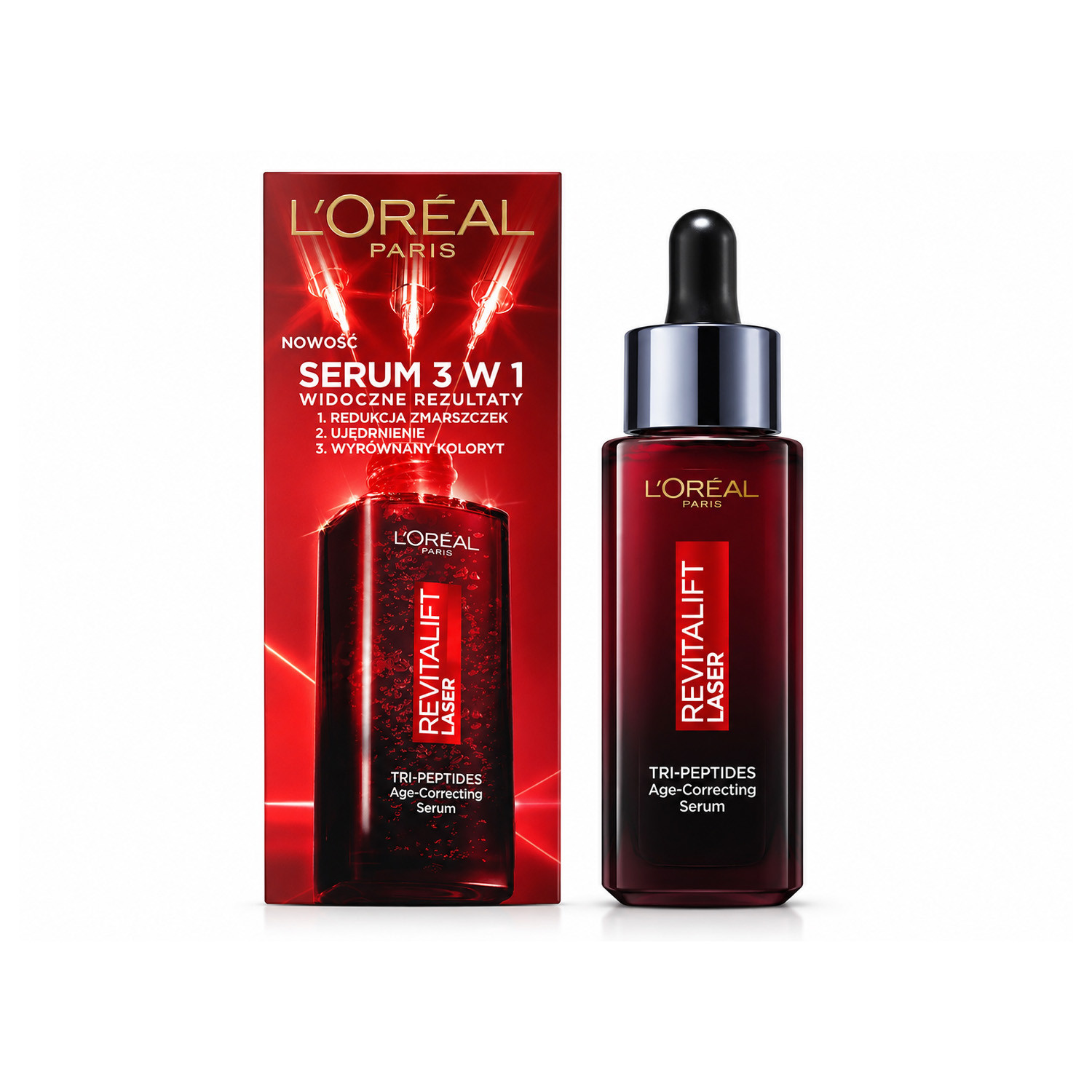 L'Oreal Revitalift Laser Tri-Peptides Age Correcting Serum 30ml