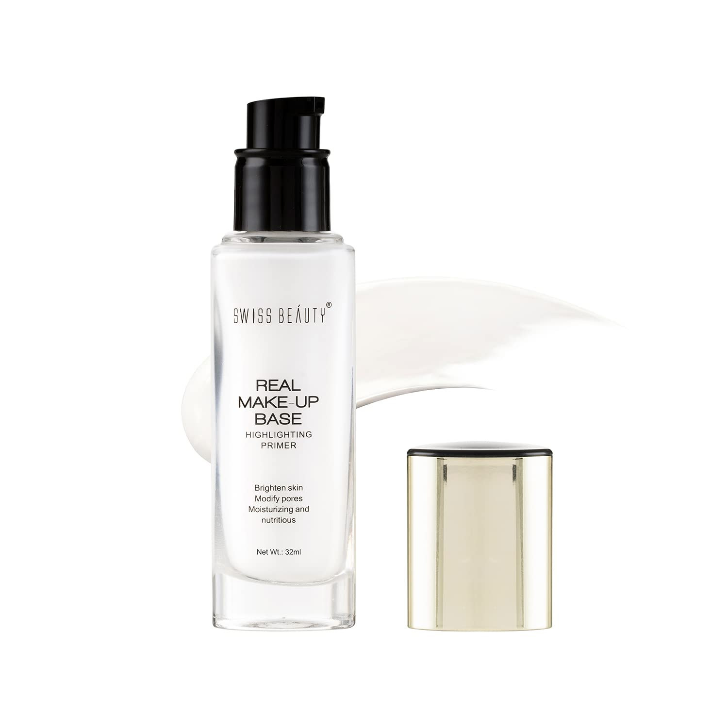 Swiss Beauty Real Makeup Base Highlighting Primer 32ml - 01 Natural Tint