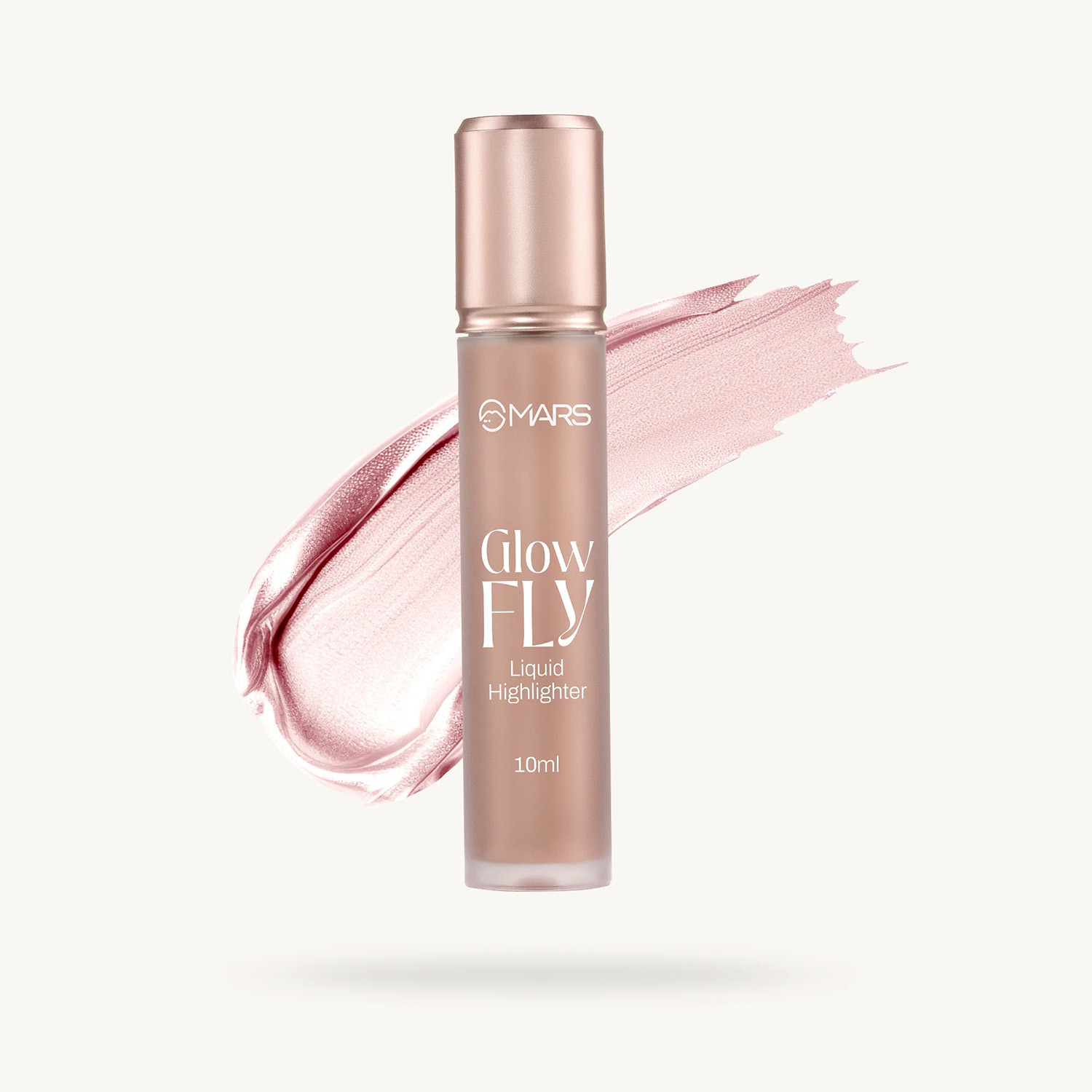Mars Glow Fly Liquid Highlighter - Winged Rose