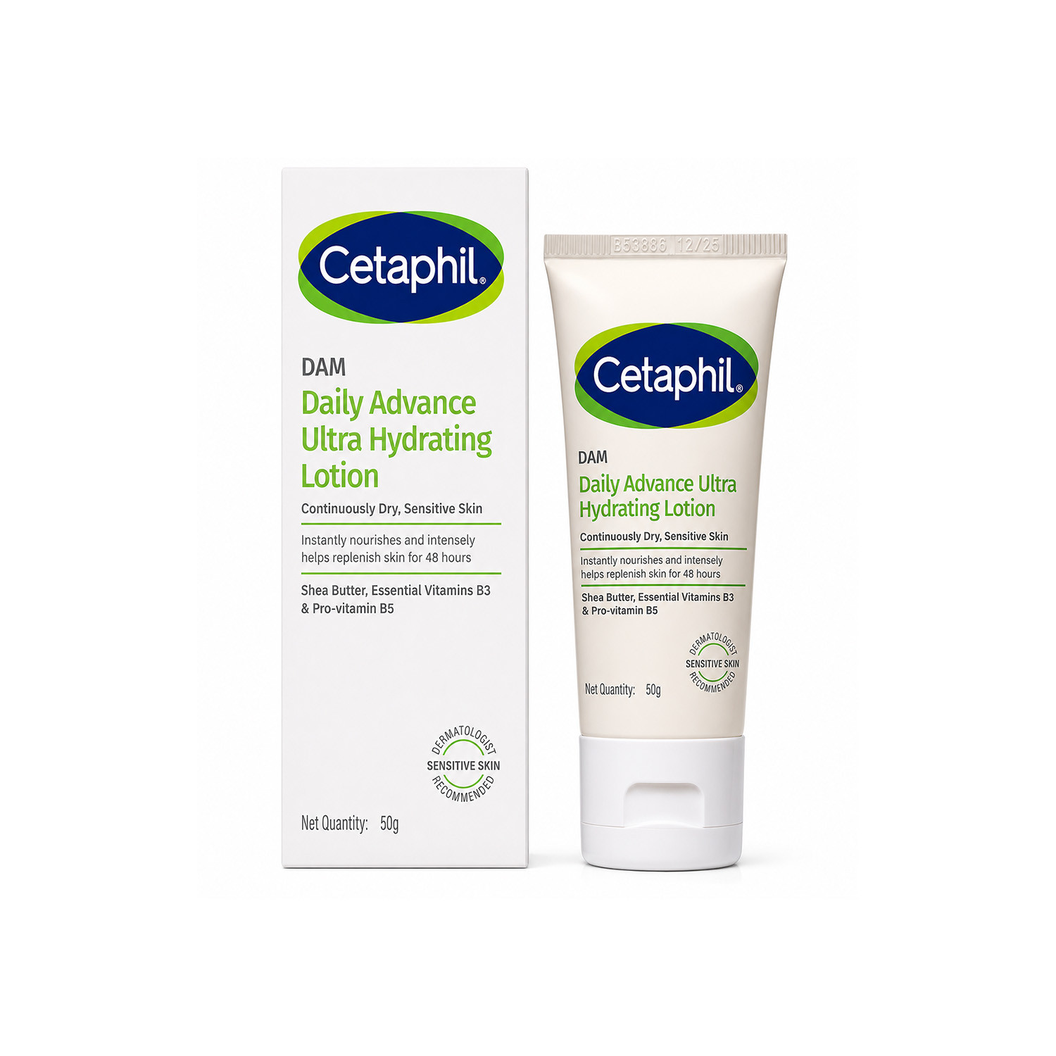 Cetaphil DAM Daily Advance Ultra Hydrating Lotion 50g