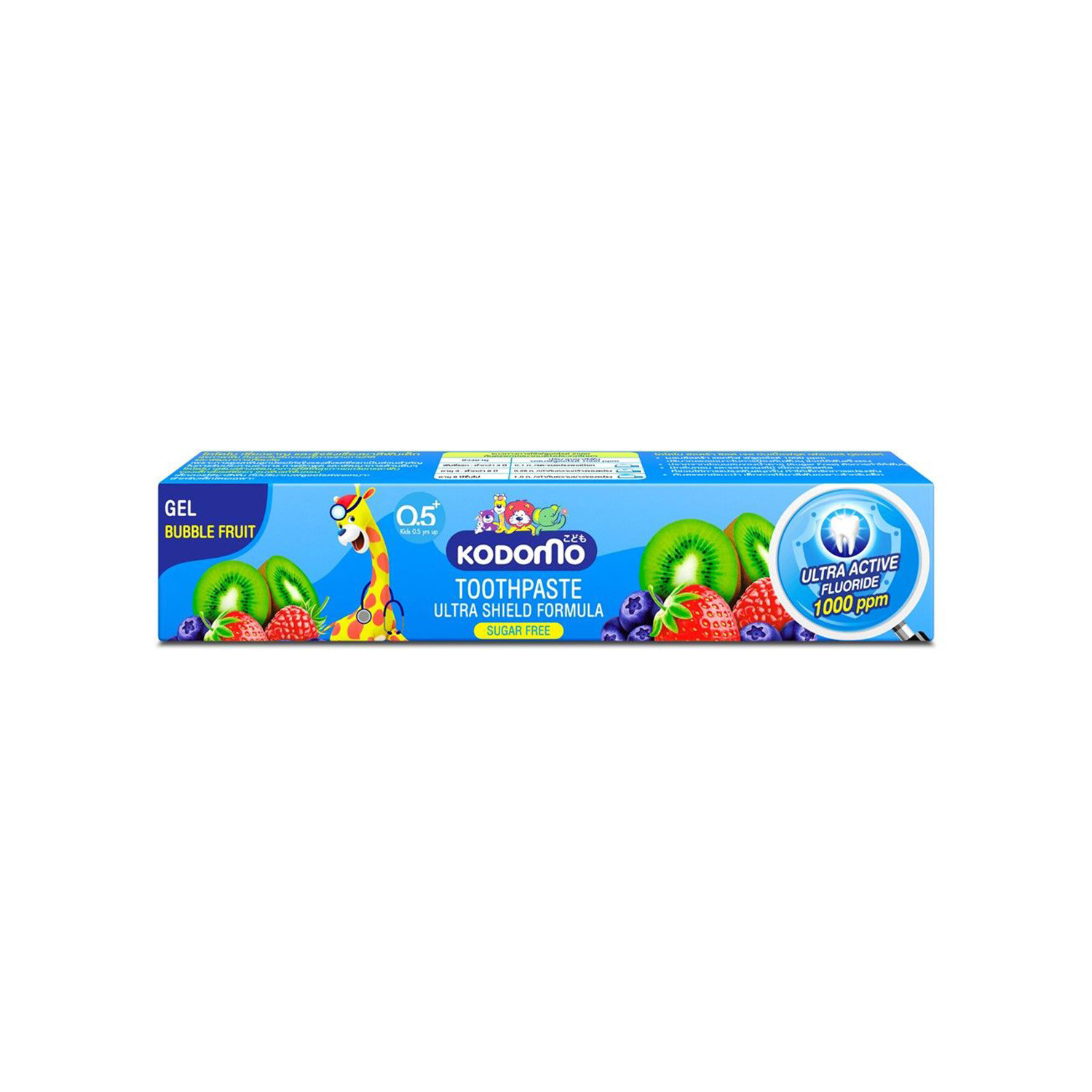 Kodomo Toothpaste Gel Ultra Shield Formula - Bubble Fruit 40g