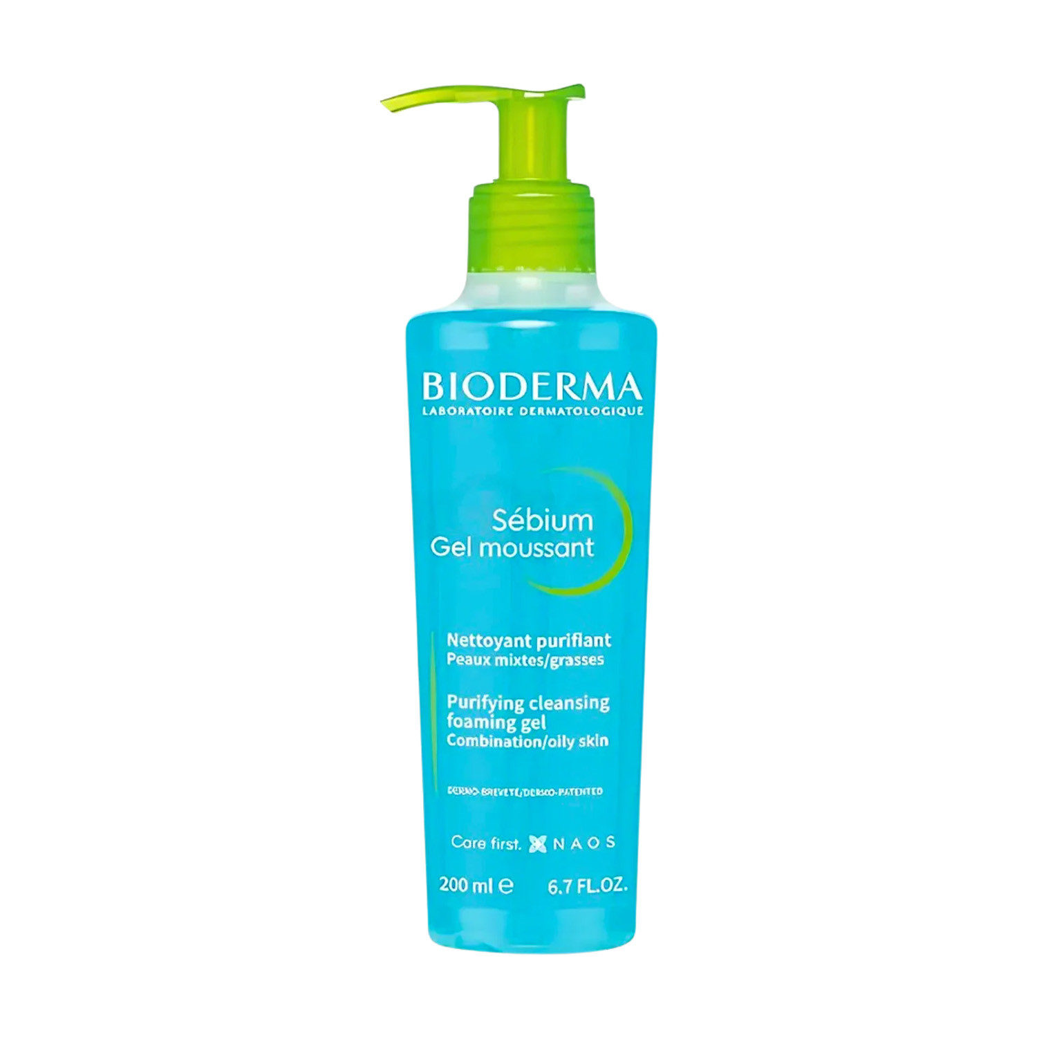 Bioderma Sebium Gel Moussant Purifying Cleansing Foamimg Gel 200ml