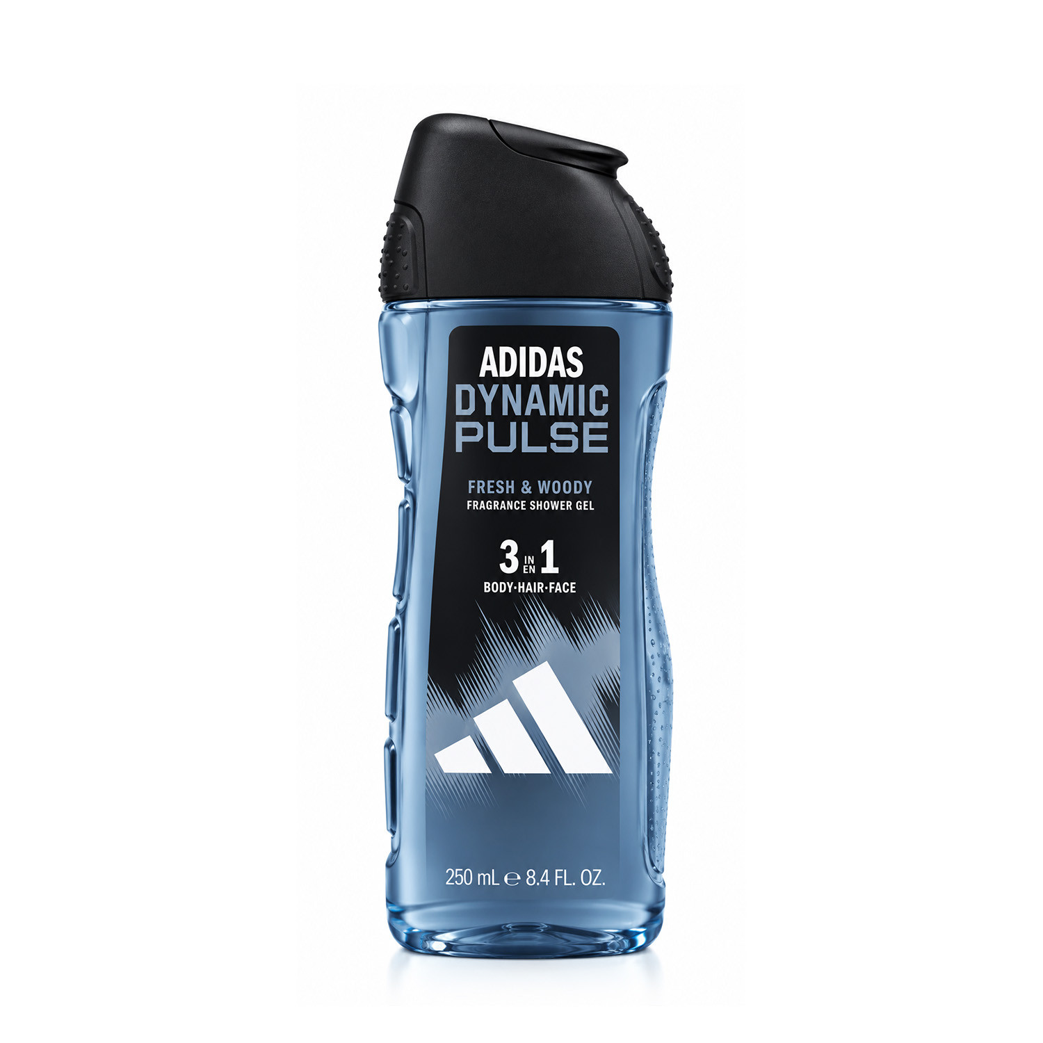 Adidas Dynamic Pulse Fresh & Woody 3 In 1 Fragrance Shower Gel 250ml