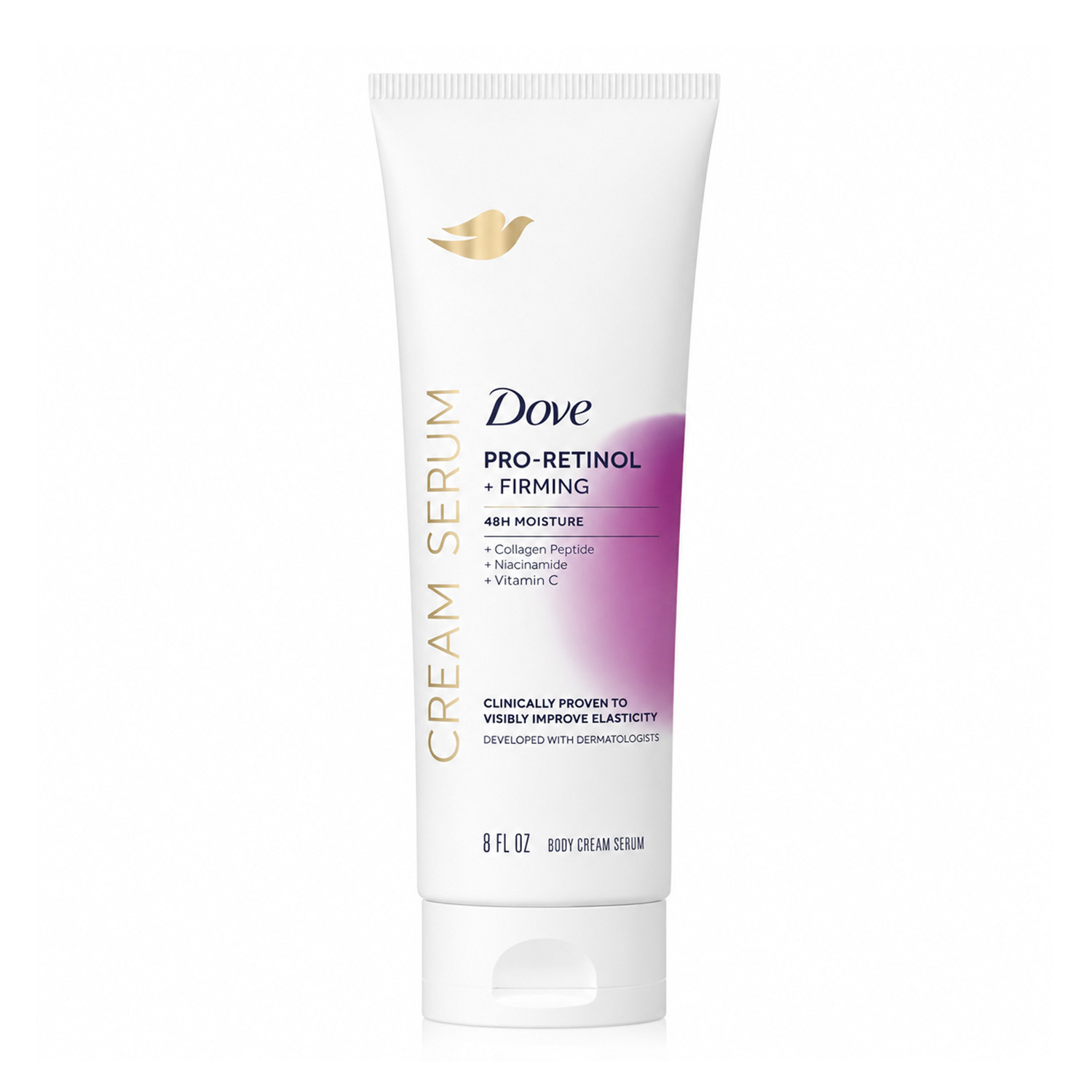 Dove Pro-Retinol + Firming 48H Moisture Body Cream Serum 236ml