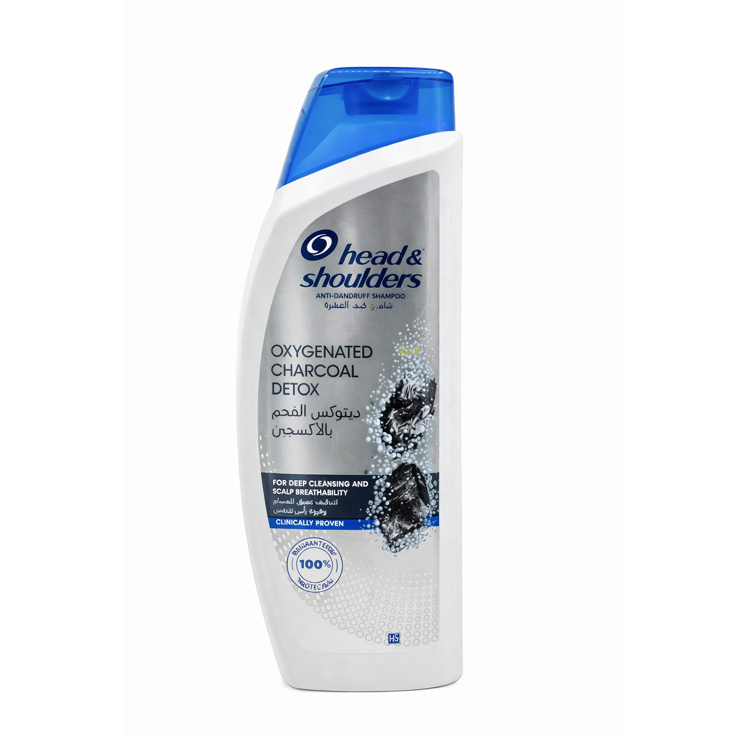Head & Shoulders Oxygenated Charcoal Detox Anti-Dandruff Shampoo 600ml
