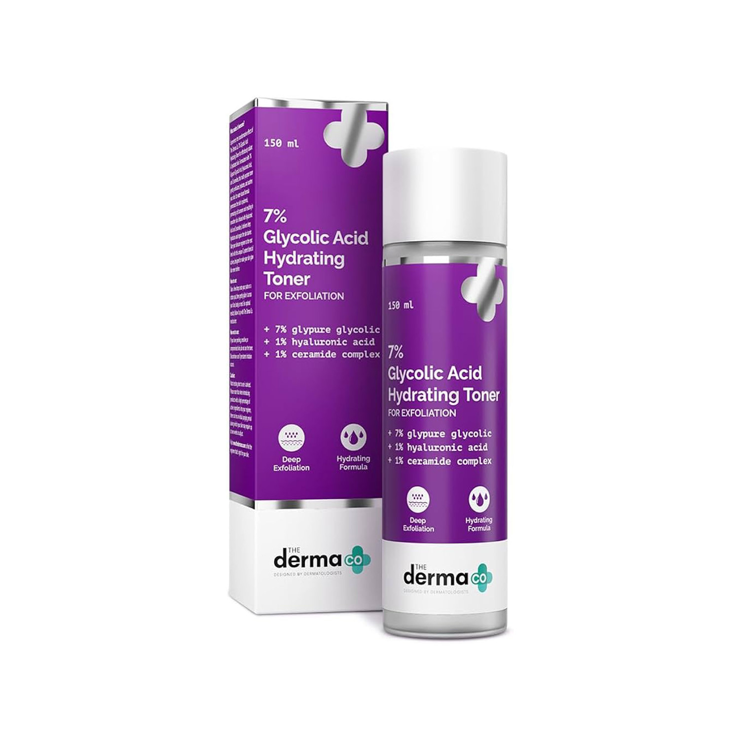 The Derma Co 7% Glycolic Acid Hydrating Toner 150ml