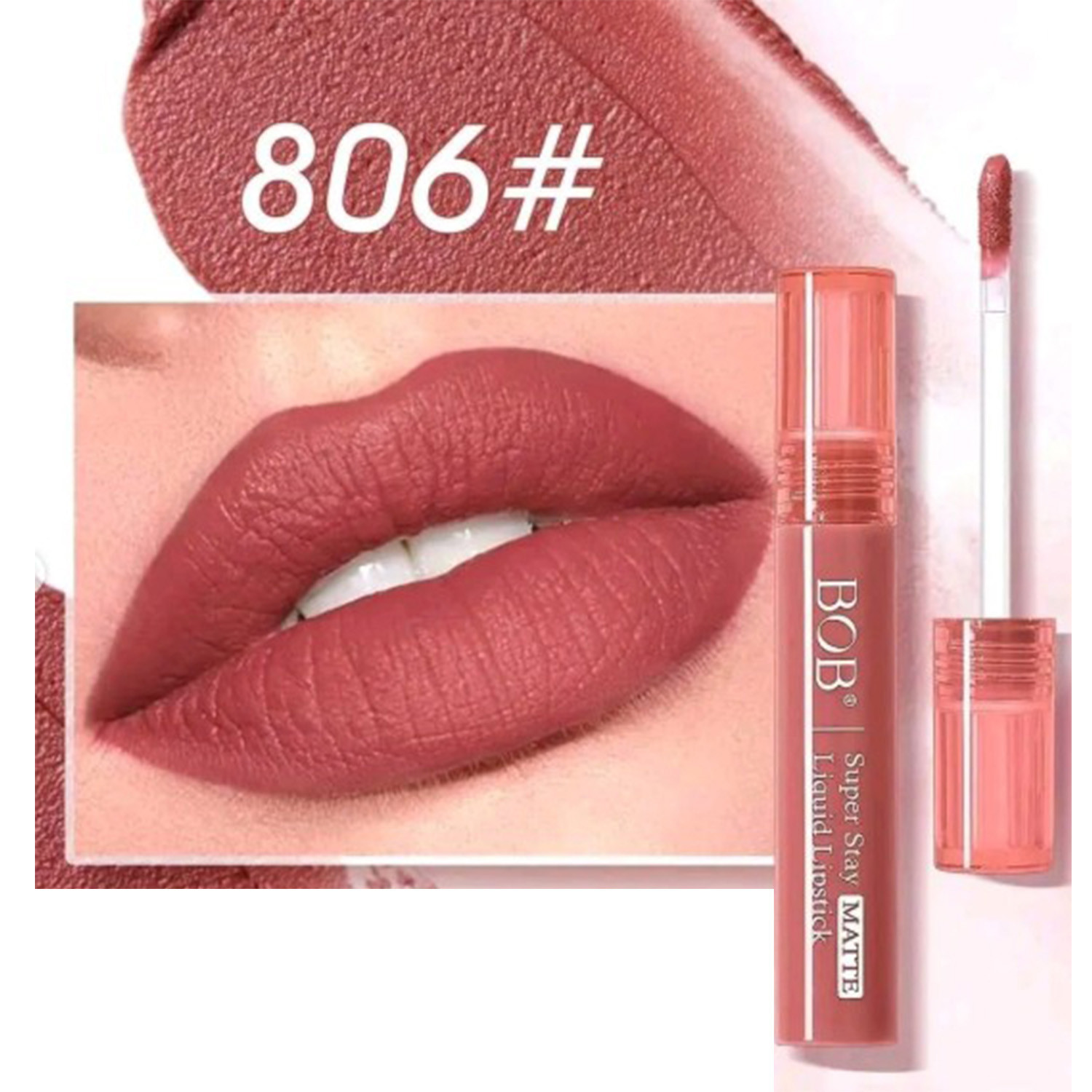 BOB Super Stay Matte Liquid Lipstick - 806