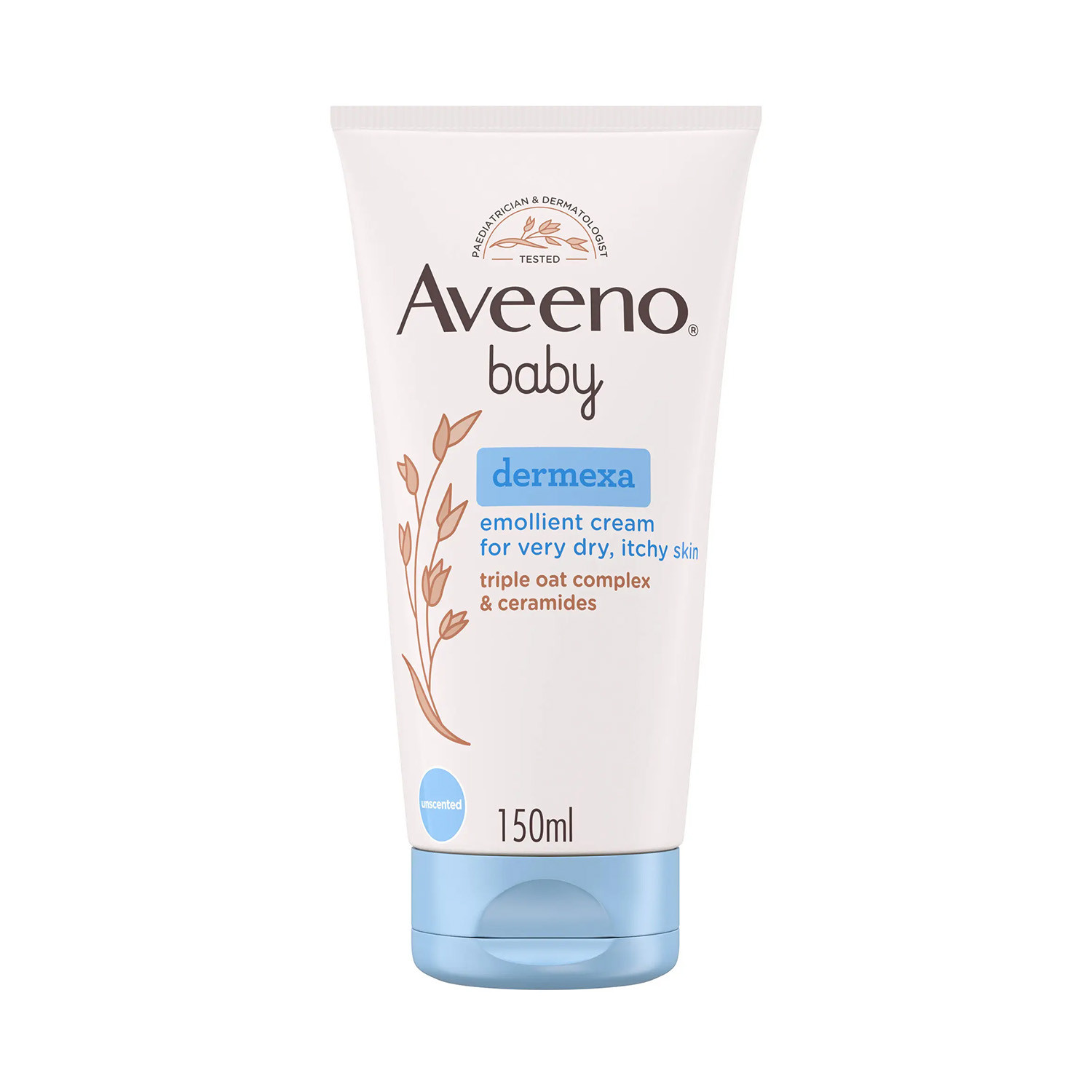 Aveeno Baby Dermexa Emollient Cream for Very Dry, Itchy Skin 150ml