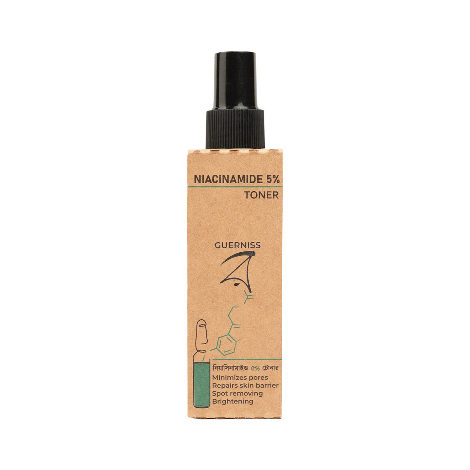 Guerniss Raw Niacinamide 5% Toner 120ml
