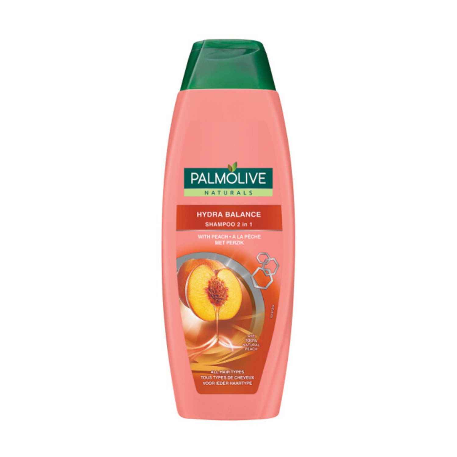 Palmolive With 100% Natural Peach Hydra Balance 2 in 1 Shampoo 350ml