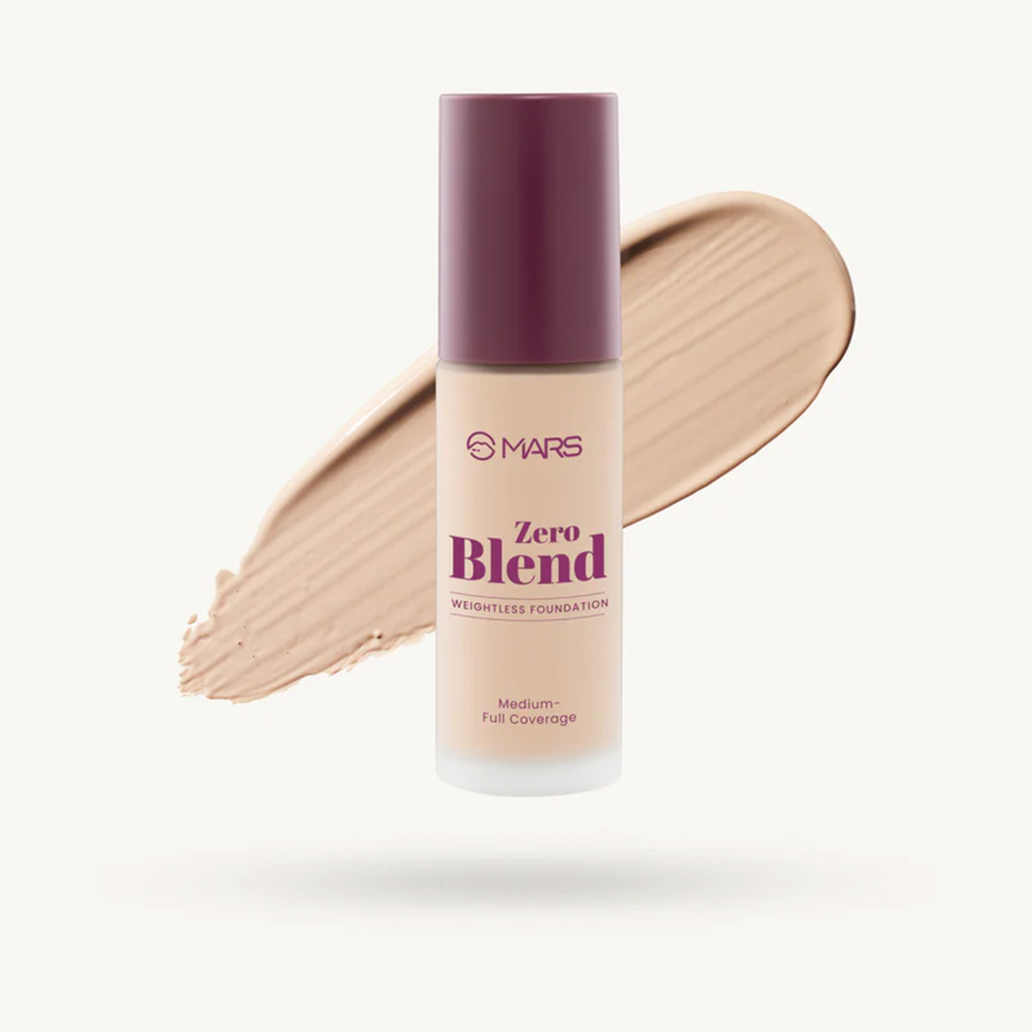 Mars Zero Blend Weightless Foundation SPF30 PA++++ 30ml - 04 Almond Butter