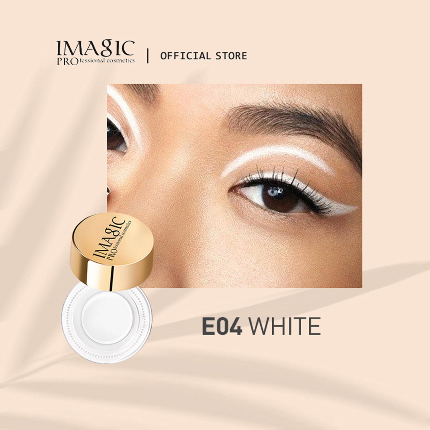 Imagic Gel Eyeliner Waterproof - E04 White