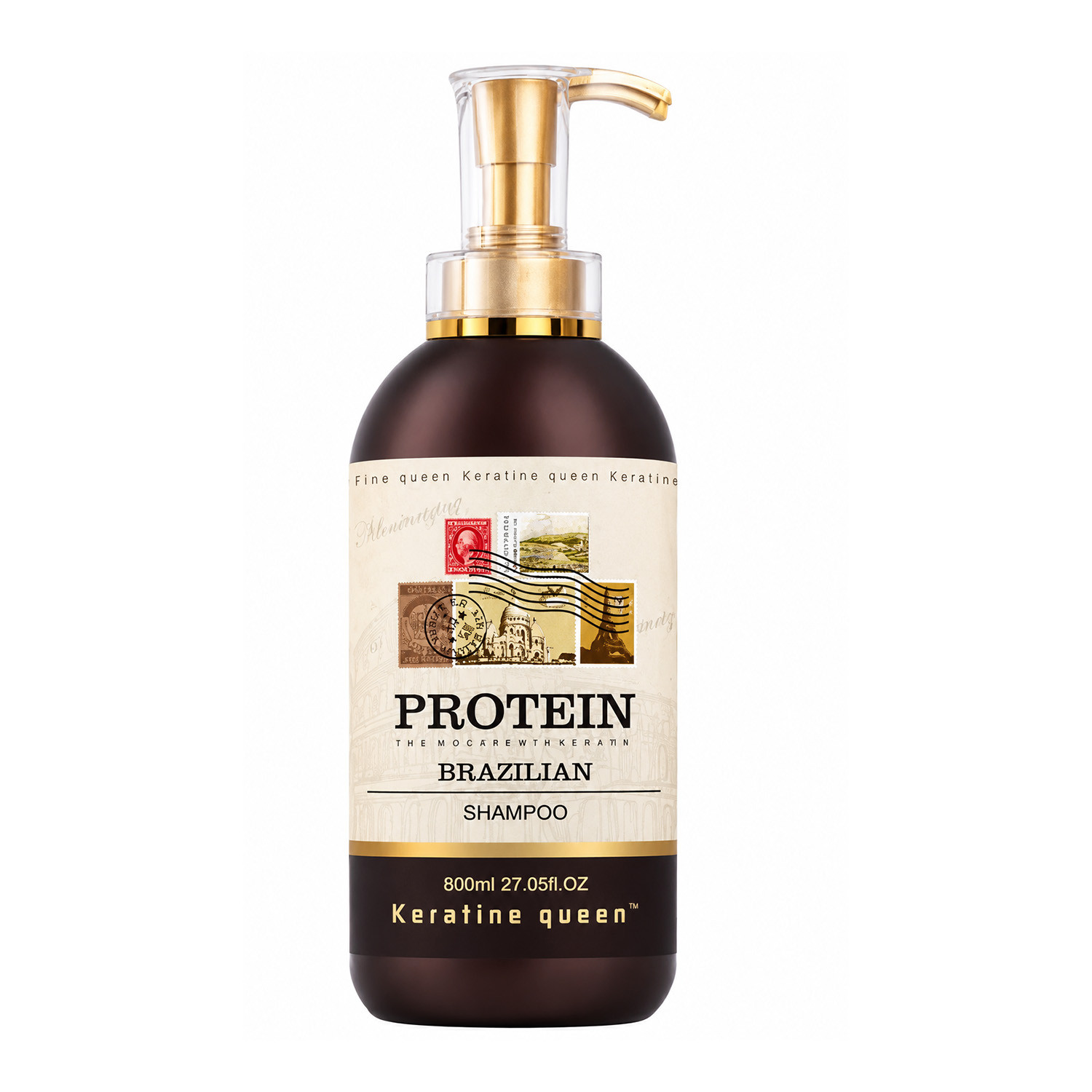 Keratine Queen Protein Brazilian Shampoo 800ml