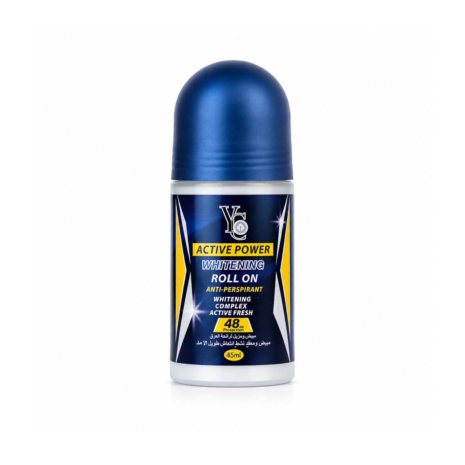 YC Active Power Whitening Anti Perspirant Roll On 45ml