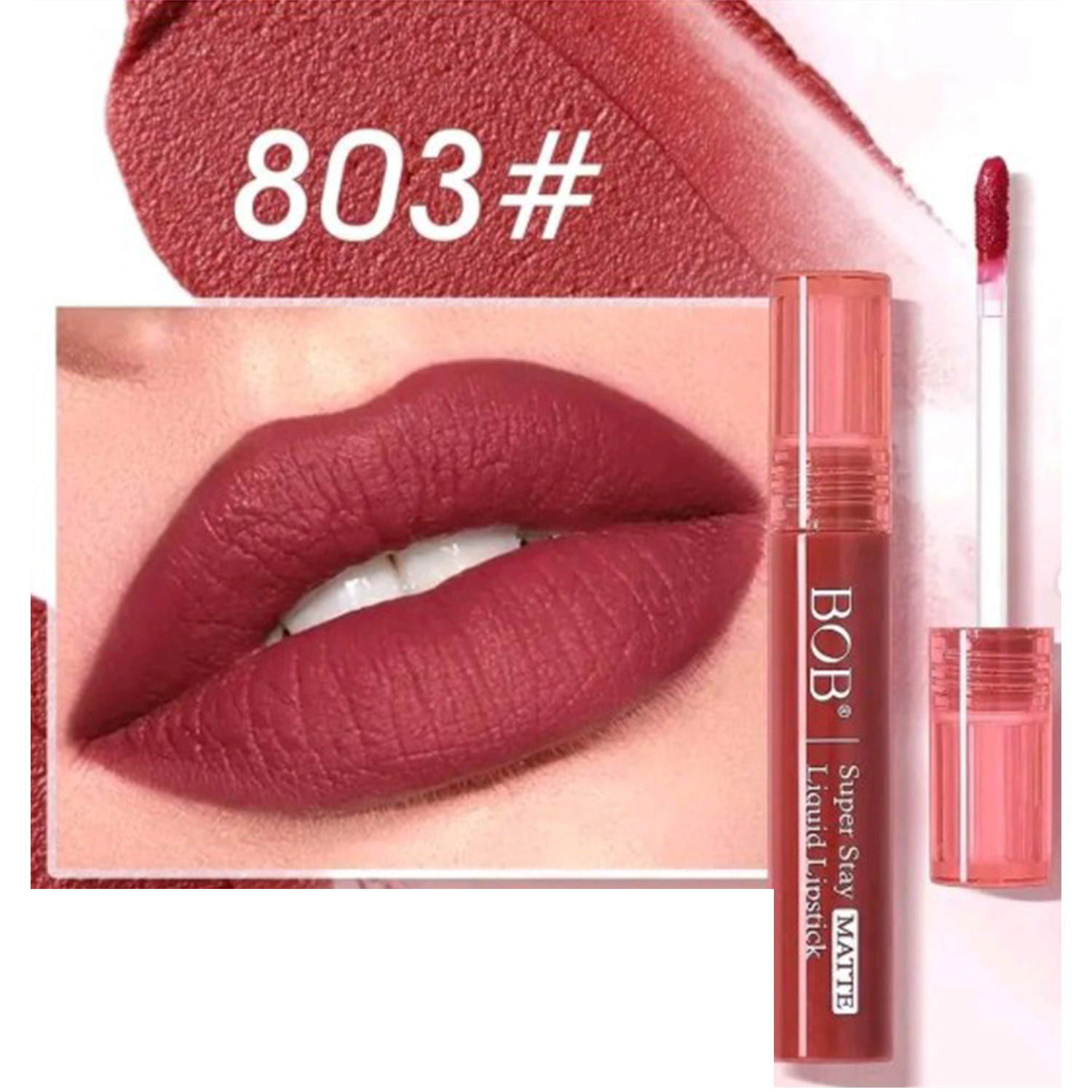 BOB Super Stay Matte Liquid Lipstick - 803