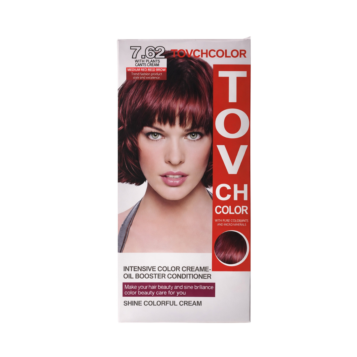 Tovch Hair color - 7.62 Aubergine