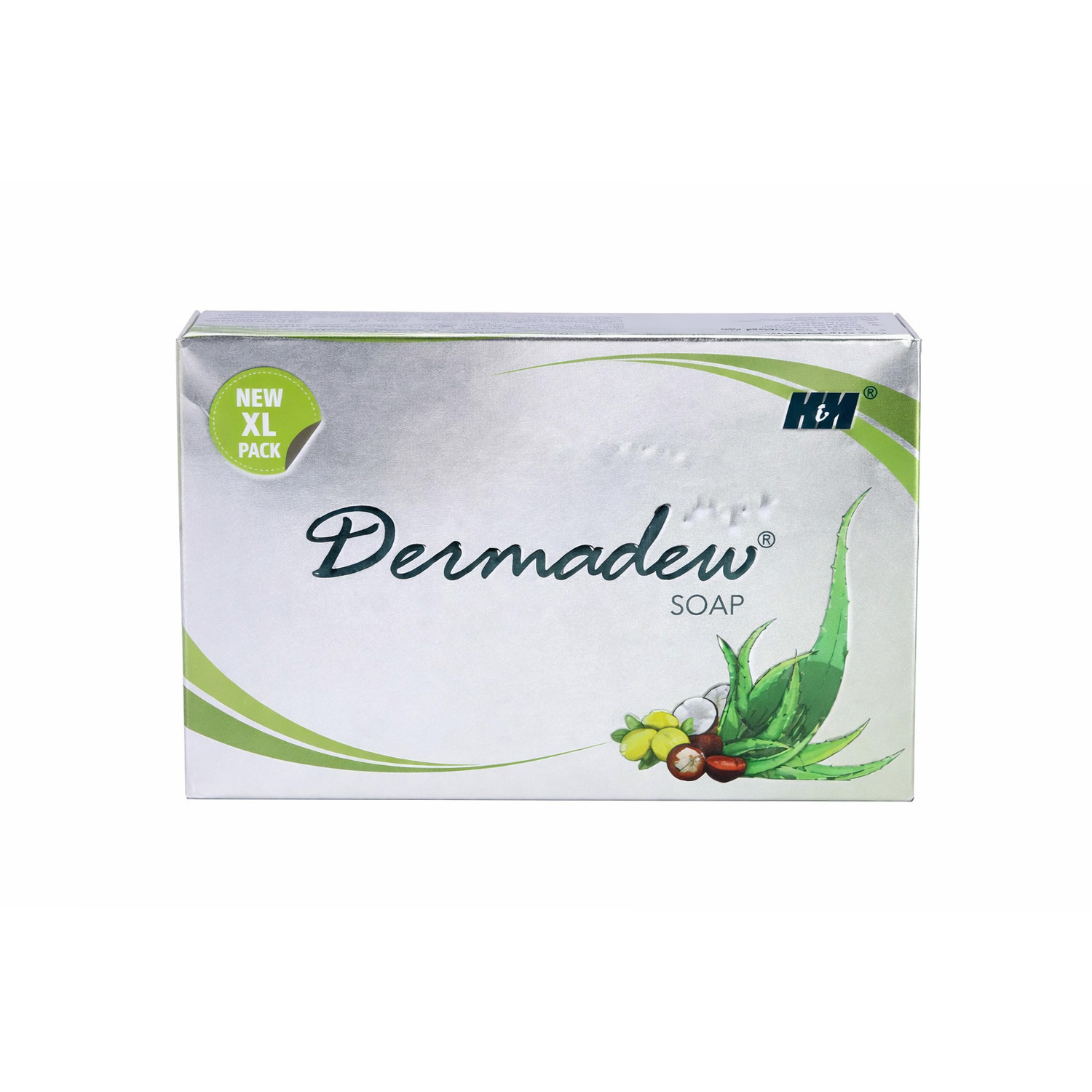 H&H New XL Pack Dermadew Soap 125g