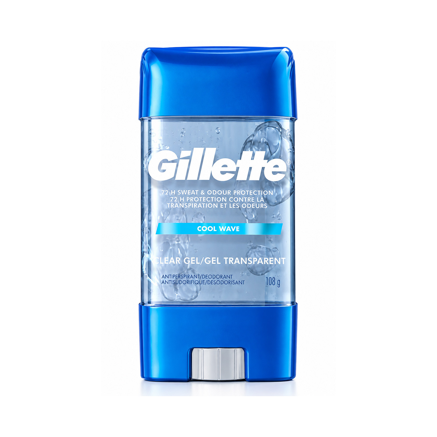 Gillette Cool Wave Clear Gel Anti Perspirant Deodorant 108g