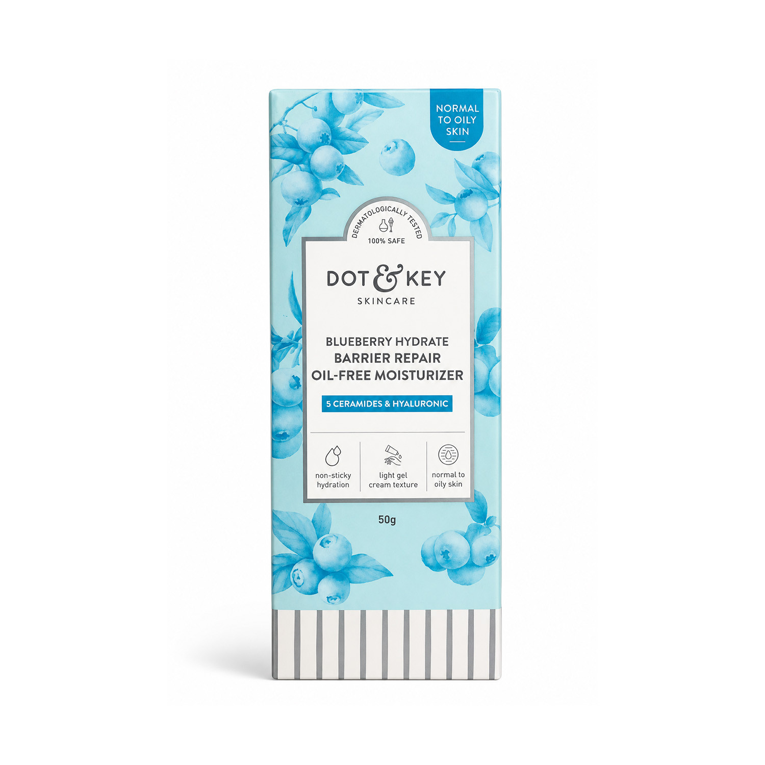 Dot & Key Blueberry Hydrate Barrier Repair Oil Free Moisturizer 50ml