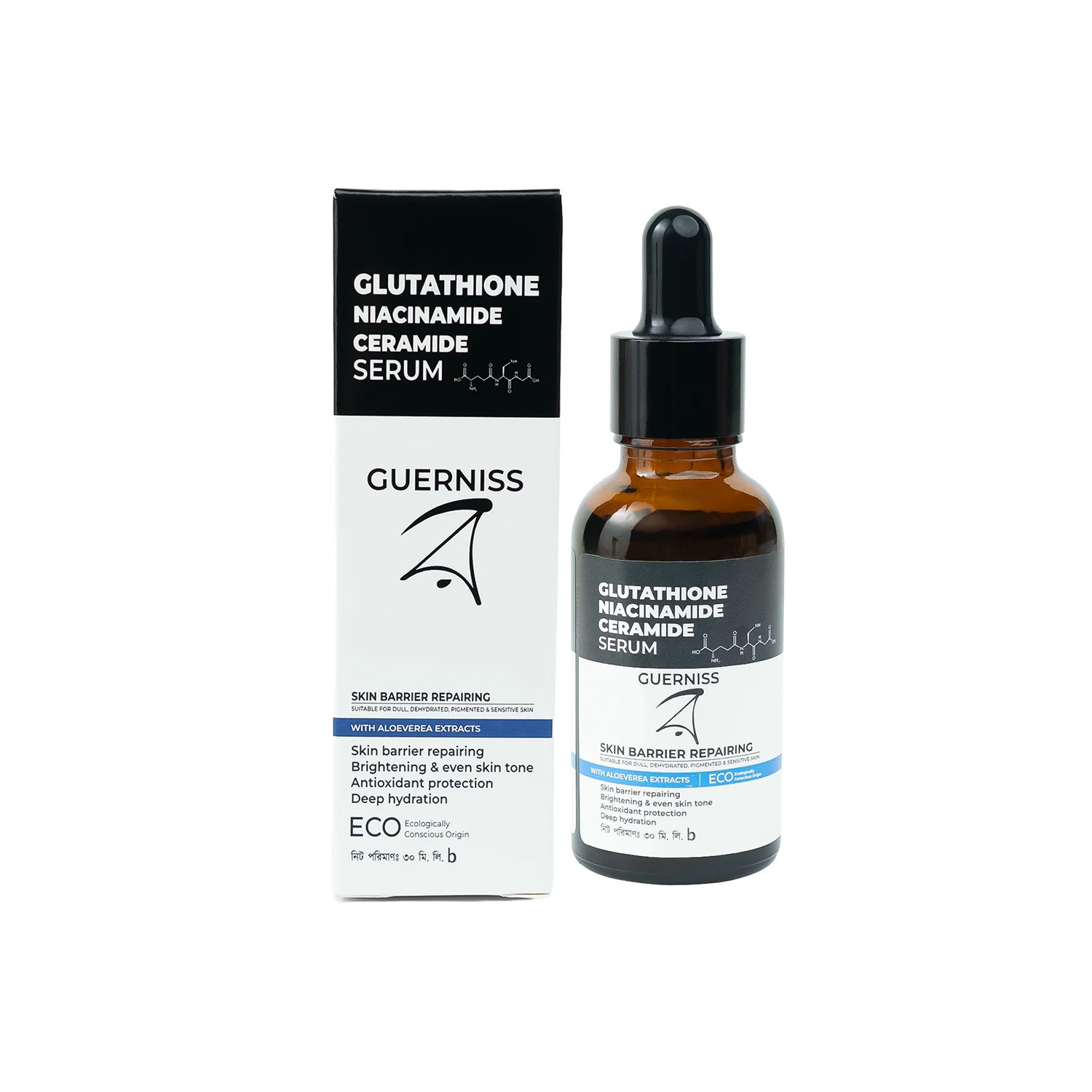 Guerniss Raw Glutathione Niacinamide Ceramide serum 30ml