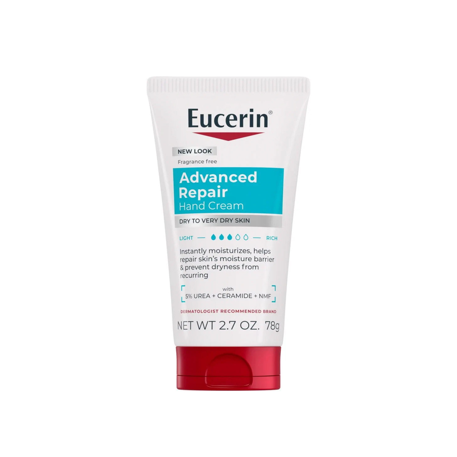 Eucerin Advanced Repair Hand Cream For Dry To Very Dry Skin 78g