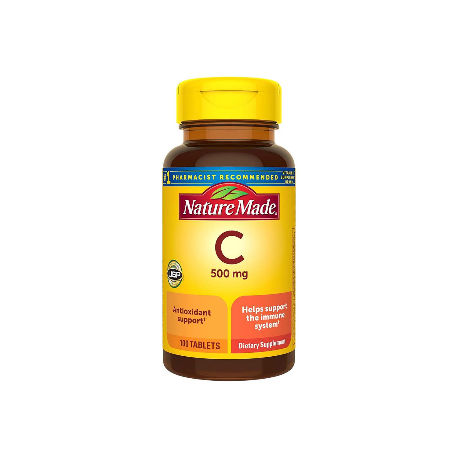 Nature Made Vitamin C Supplement 500mg 100 Tablets