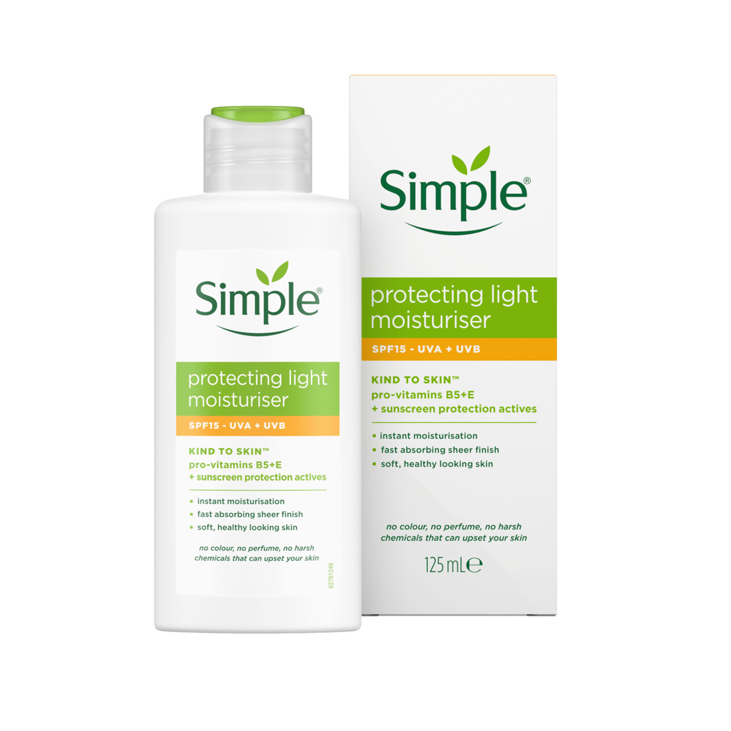Simple Kind To Skin Protecting Light Moisturizer 125ml