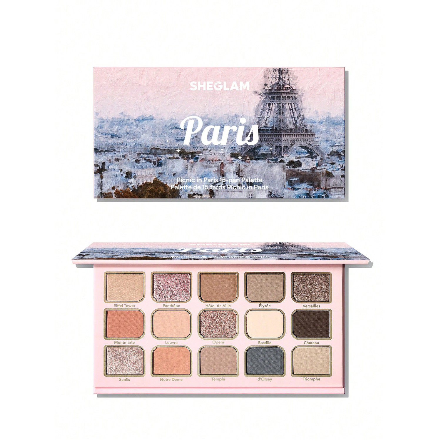 Sheglam Picnic In Paris 15-Pan Palette 13g