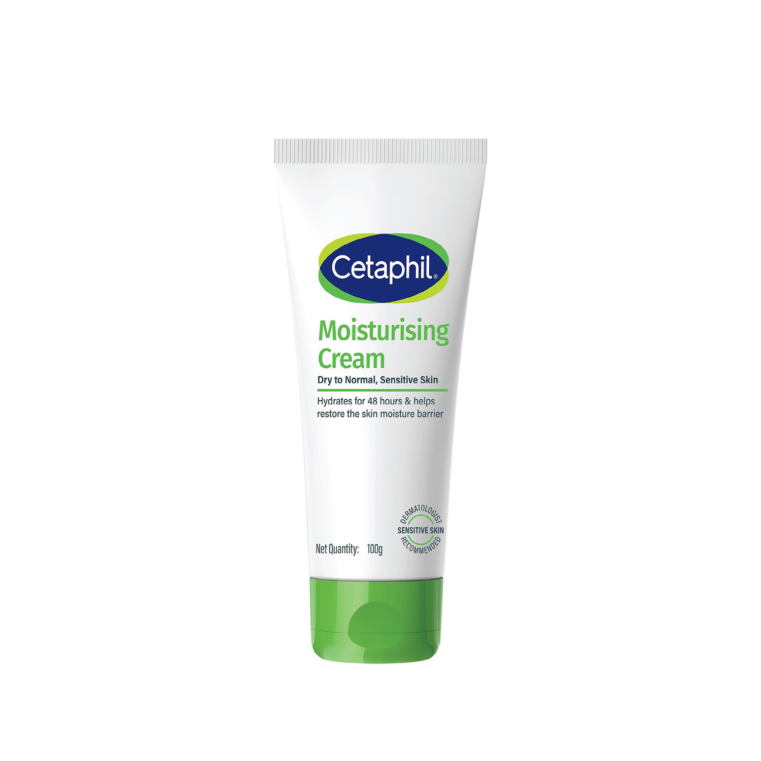 Cetaphil Moisturising Cream For Dry To Normal Sensitive Skin 100g