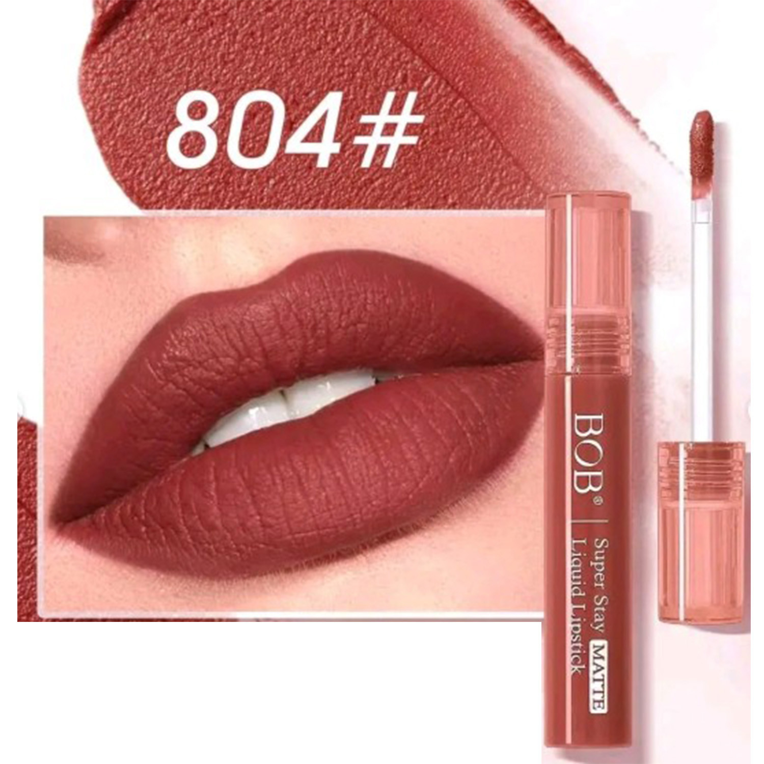 BOB Super Stay Matte Liquid Lipstick - 804