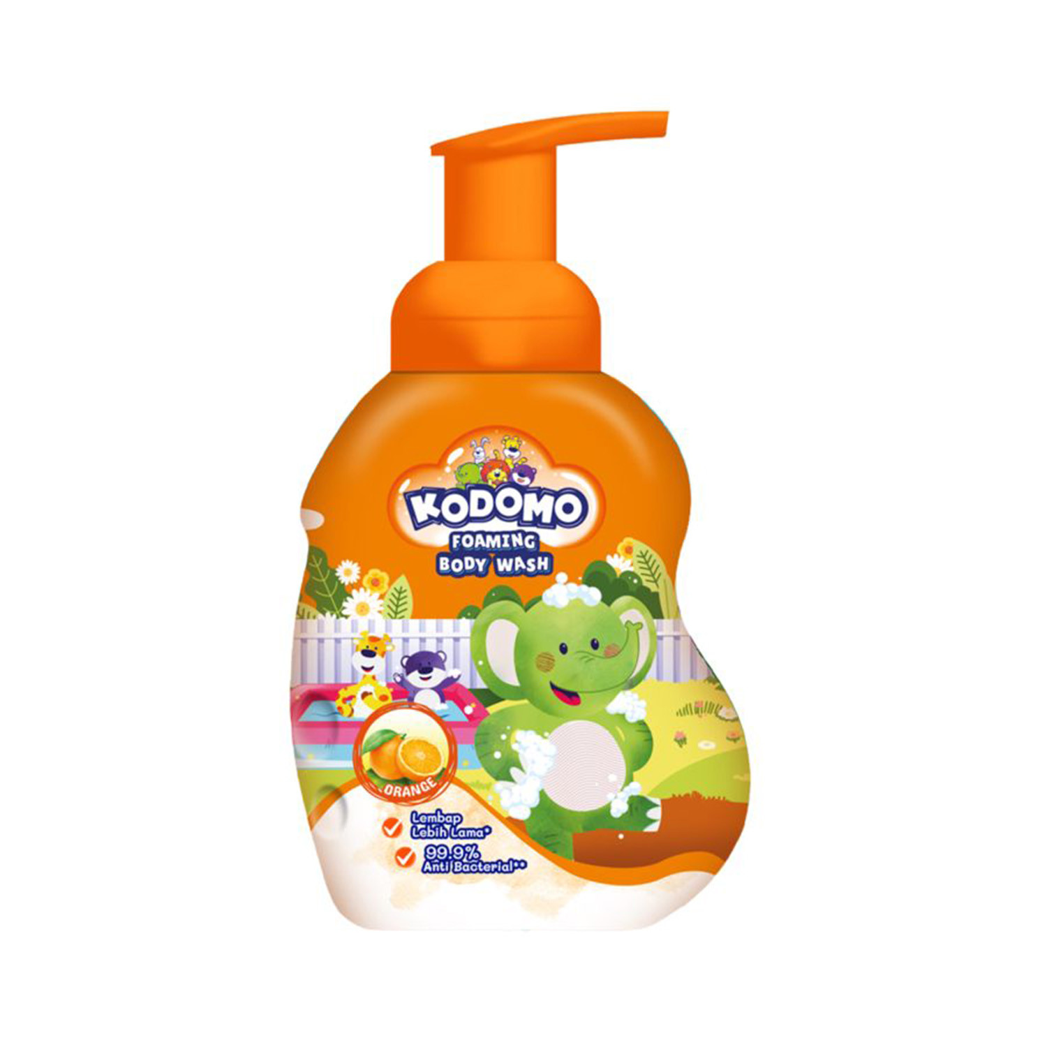 Kodomo Orange Foaming Body Wash 250ml